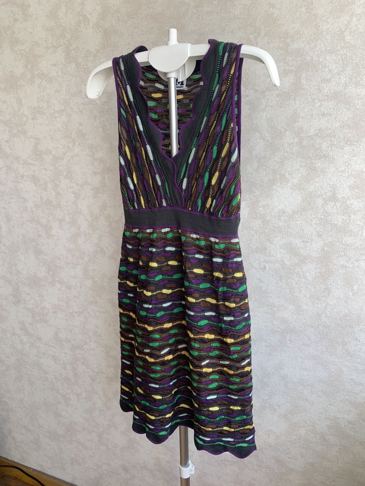 Missoni Missoni Multicolor 3D dress knit Size S / US 4 / IT 40 - 2 Thumbnail