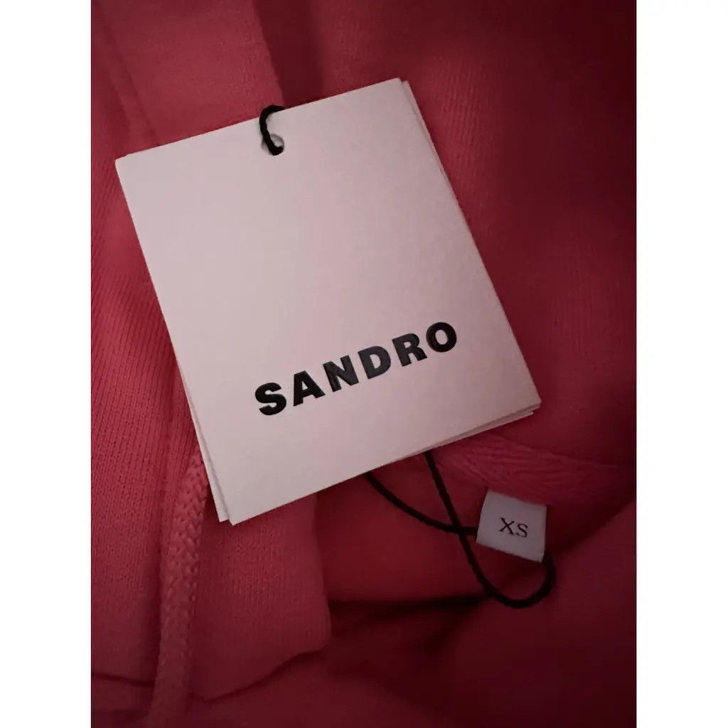 Sandro Sandro new sweatshirt with tag organic cotton hood pocket Size XS / US 0-2 / IT 36-38 - 9 Thumbnail