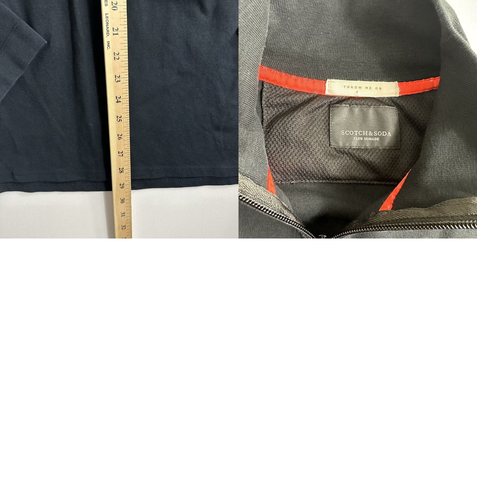 Scotch & Soda Scotch & Soda Club Nonade 1/2 Zip Pullover Sweatshirt Black Size M Mens Men’s Size US M / EU 48-50 / 2 - 8 Thumbnail