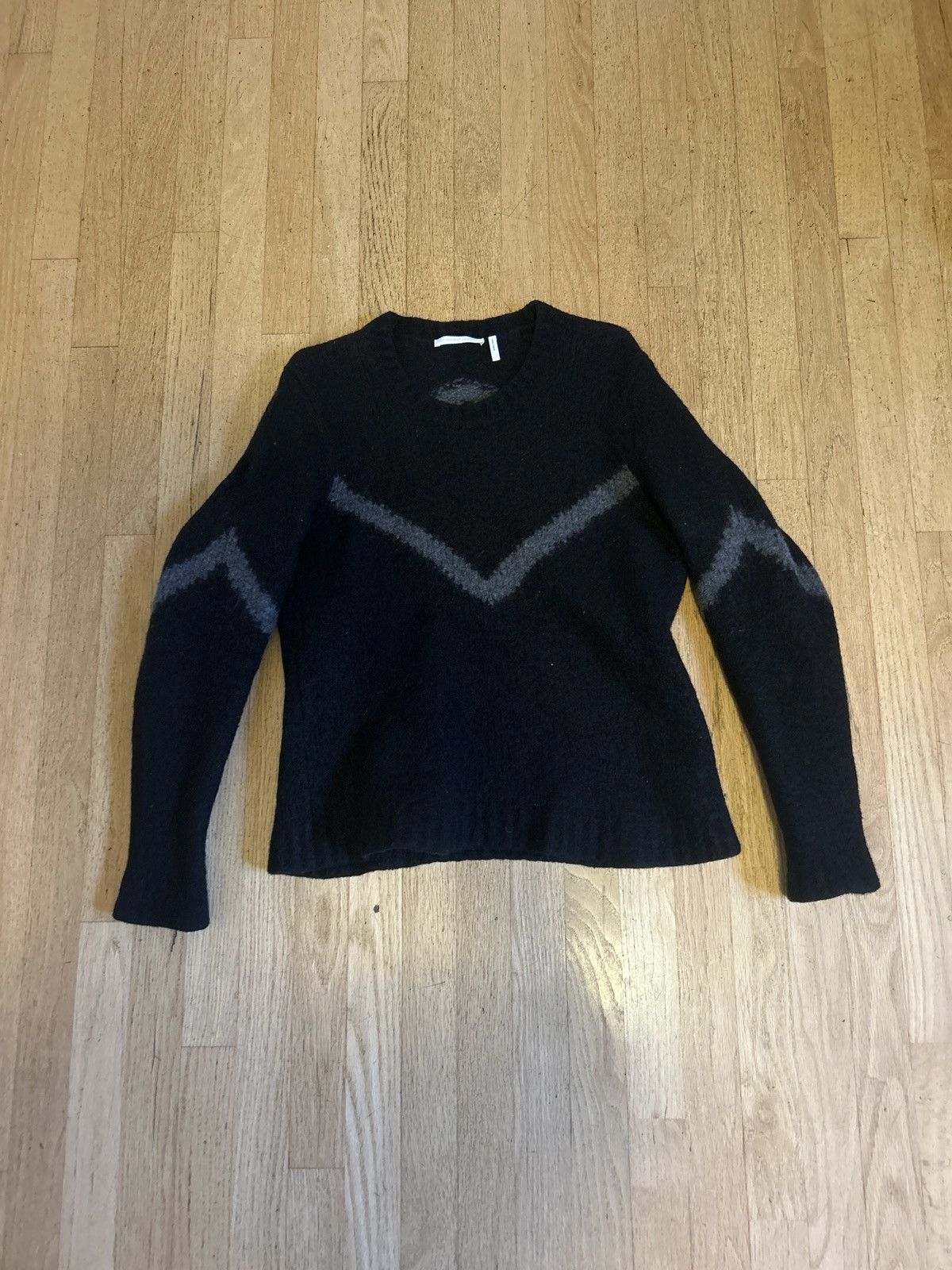 Helmut Lang 1999 Archive Wool Knit Sweater | Grailed