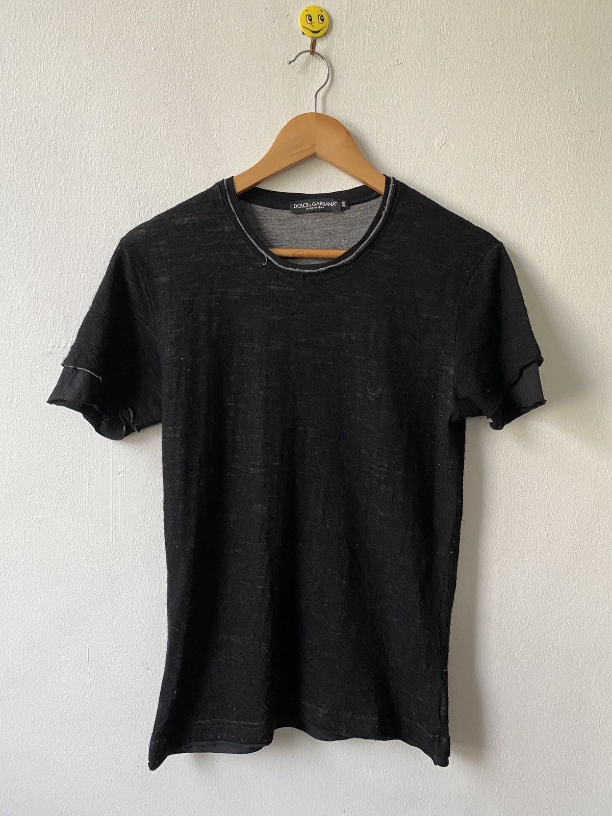 Dolce & Gabbana Dolce & Gabbana Lana Virgin Wool Tee Size US S / EU 44-46 / 1 - 1 Thumbnail