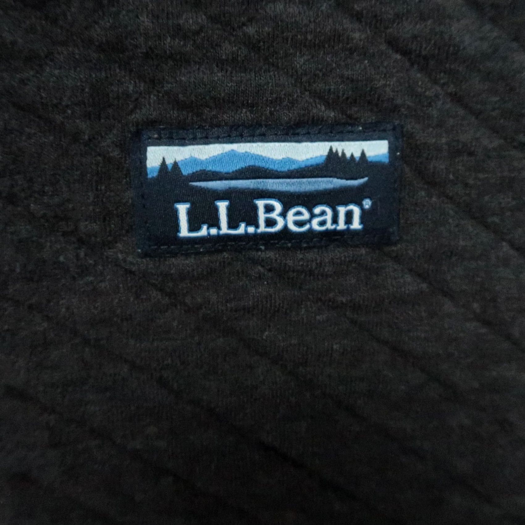 Vintage L.L. Bean Sweatshirt Mens XL Gray Quilted Cotton Polyester Crew Neck Pullover Winter Fall Spring Regular Fit Small Details: None Used/Pre-owned Size US XL / EU 56 / 4 - 4 Thumbnail