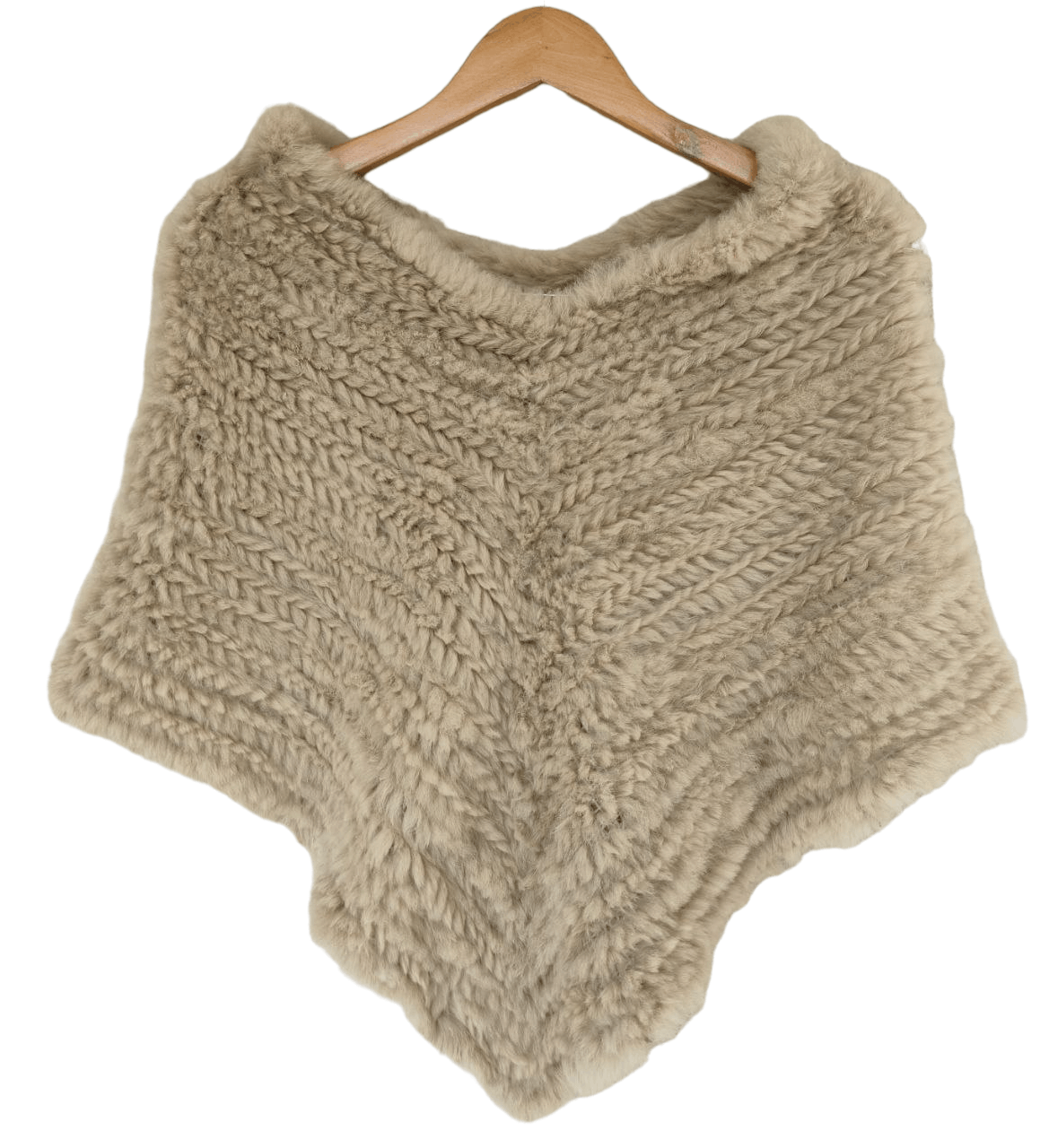GOA ❎ Goa Rabbit Fur Cape Size L / US 10 / IT 46 - 1 Thumbnail