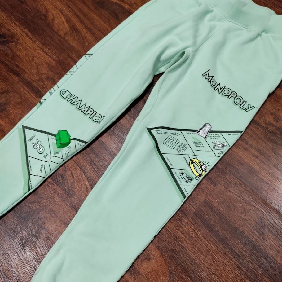 Champion Champion x Hasbro Monopoly Board Men's Mint Green Reverse We Size US 29 - 8 Thumbnail