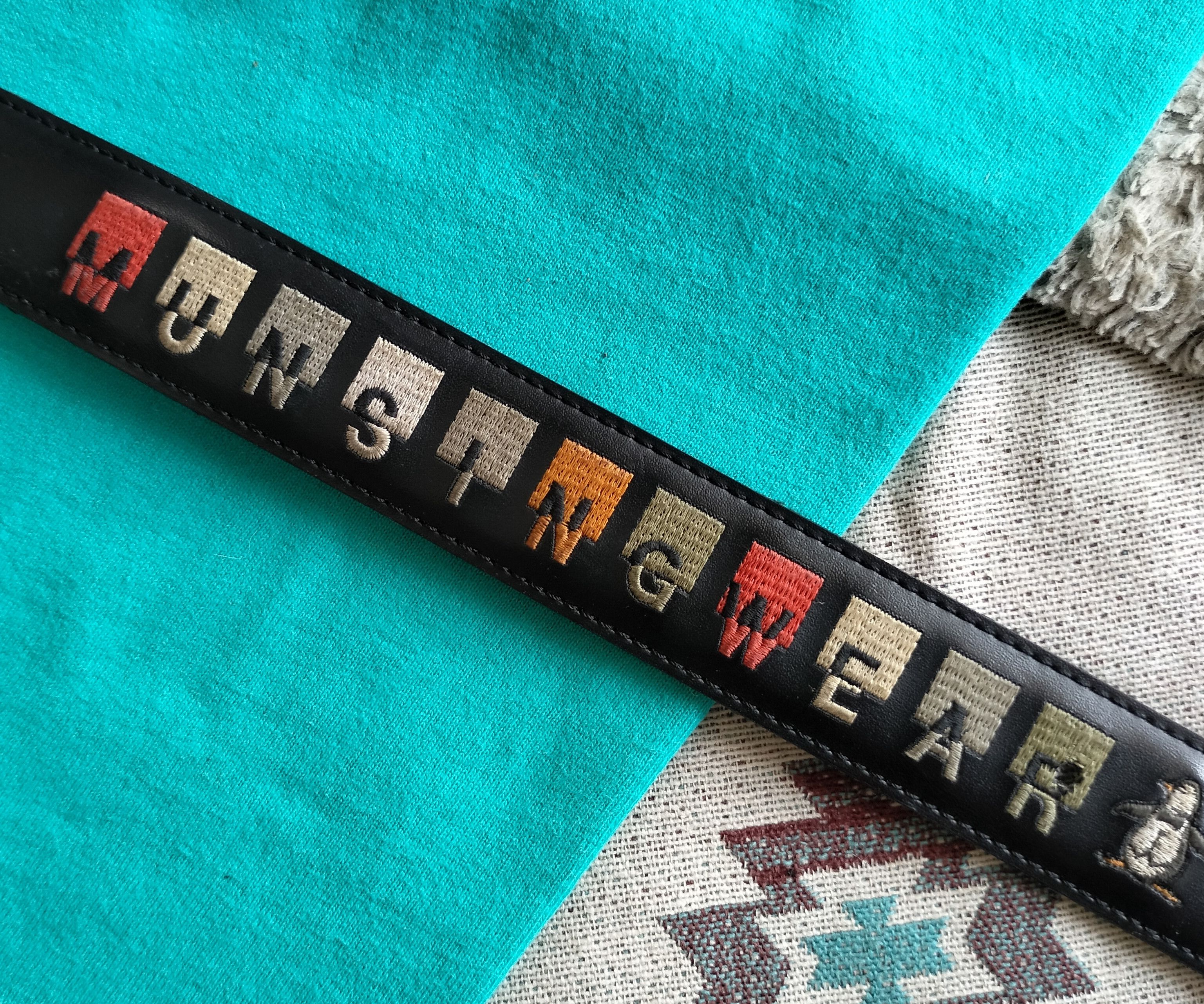 Issey Miyake Vintage Musingwear japan leather belt Size ONE SIZE - 3 Thumbnail