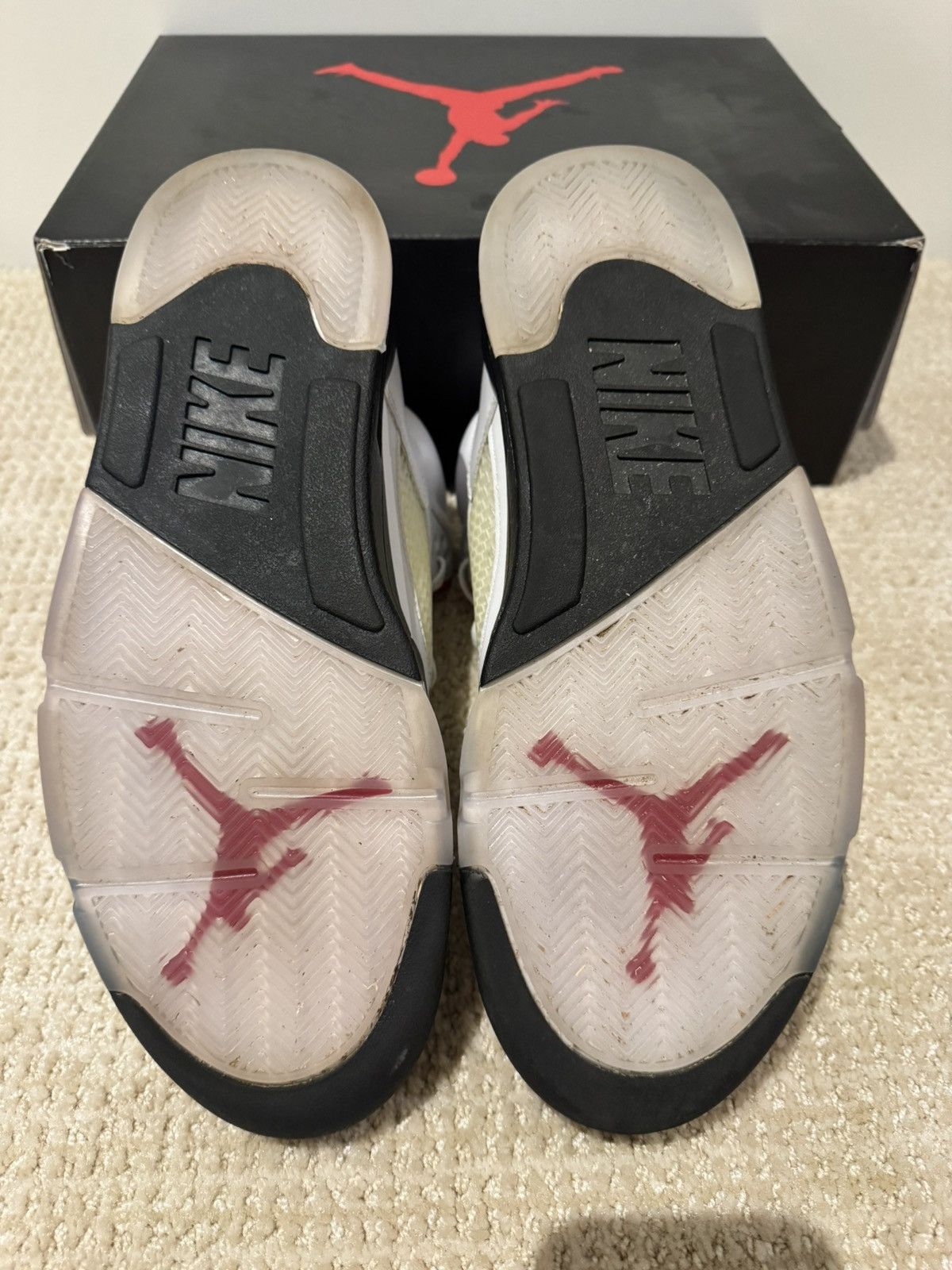Jordan Brand Fire Red Jordan 5’s Size US 11 / EU 44 - 6 Thumbnail