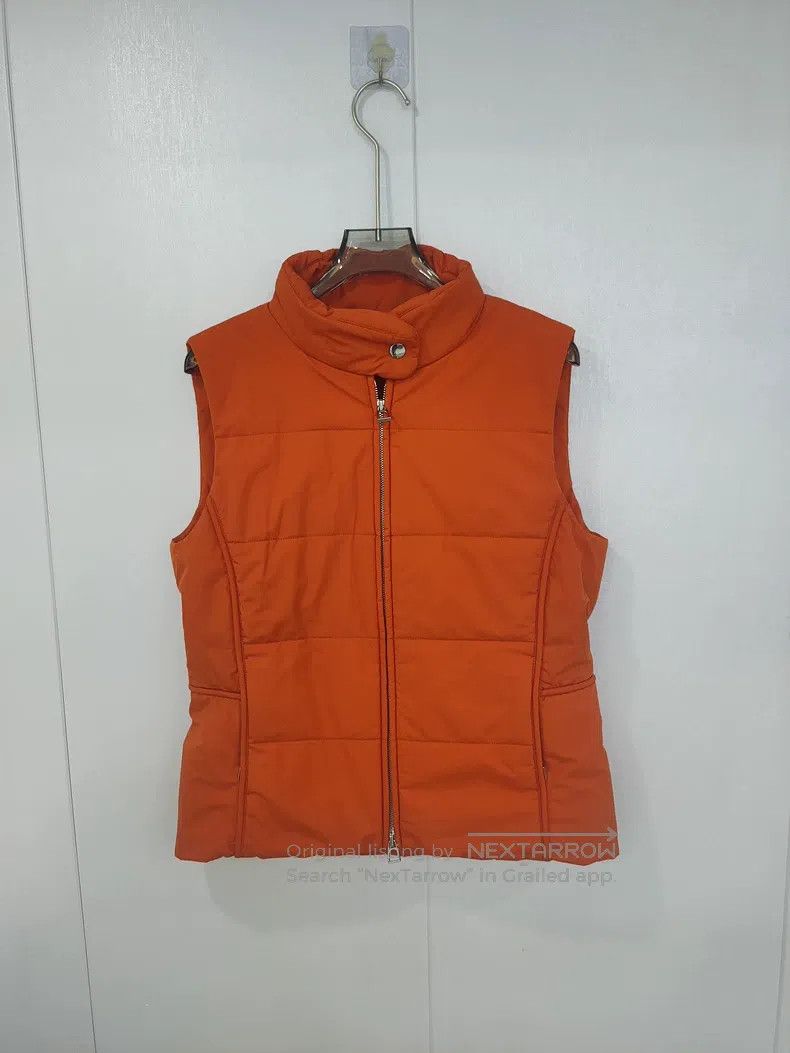 Hermes Hermes Orange down vest Size M / US 6-8 / IT 42-44 - 1 Thumbnail
