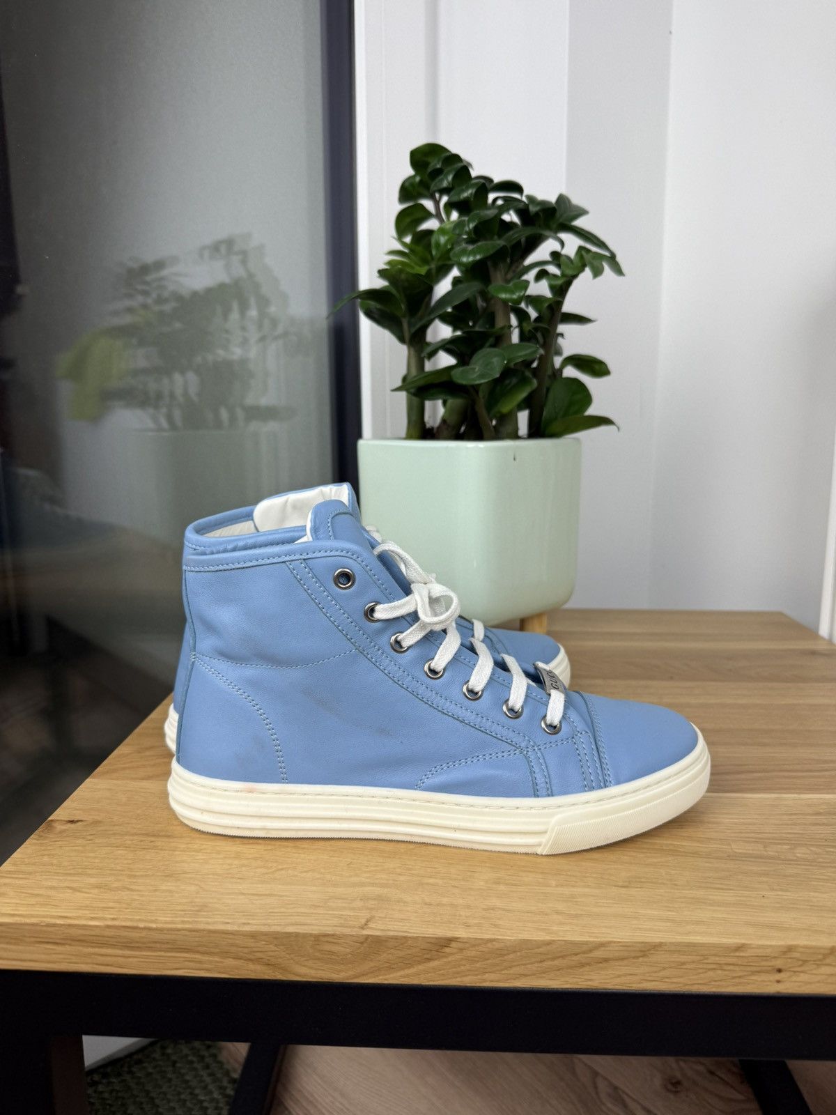 Gucci Gucci high top sneakers shoes Size US 6 / IT 36 - 10 Thumbnail
