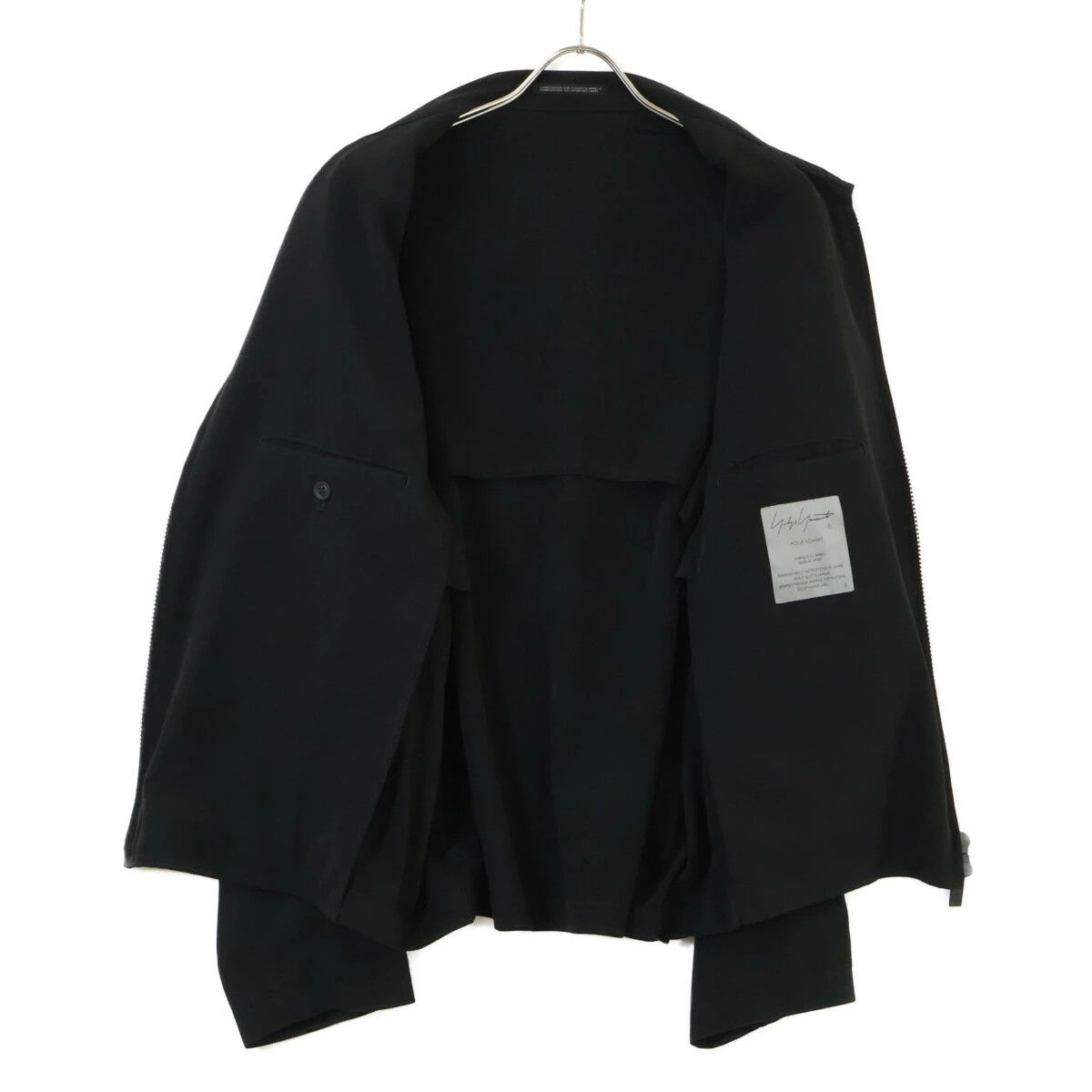 Yohji Yamamoto yohji yamamoto pour hommeTA TUXEDO FASTENER BLOUSON Size US L / EU 52-54 / 3 - 3 Thumbnail