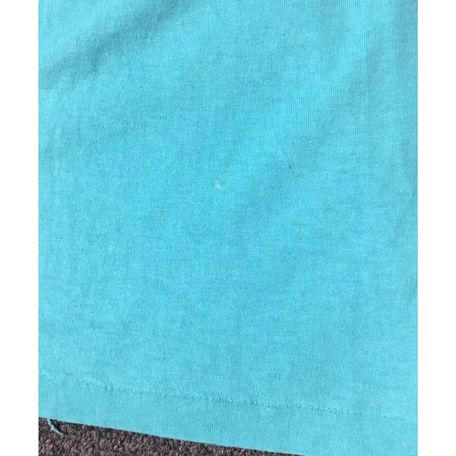 Vintage VINTAGE Manitoba Duck Race AOP Shirt XL Blue Men 80s Grunge Funny Animal Faded Single Stitch Size US XL / EU 56 / 4 - 7 Thumbnail