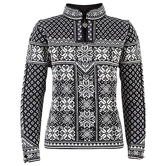 Dale Of Norway DALE of Norway Black/White Virgin New Wool Peace Sweater S Size S / US 4 / IT 40 - 1 Thumbnail