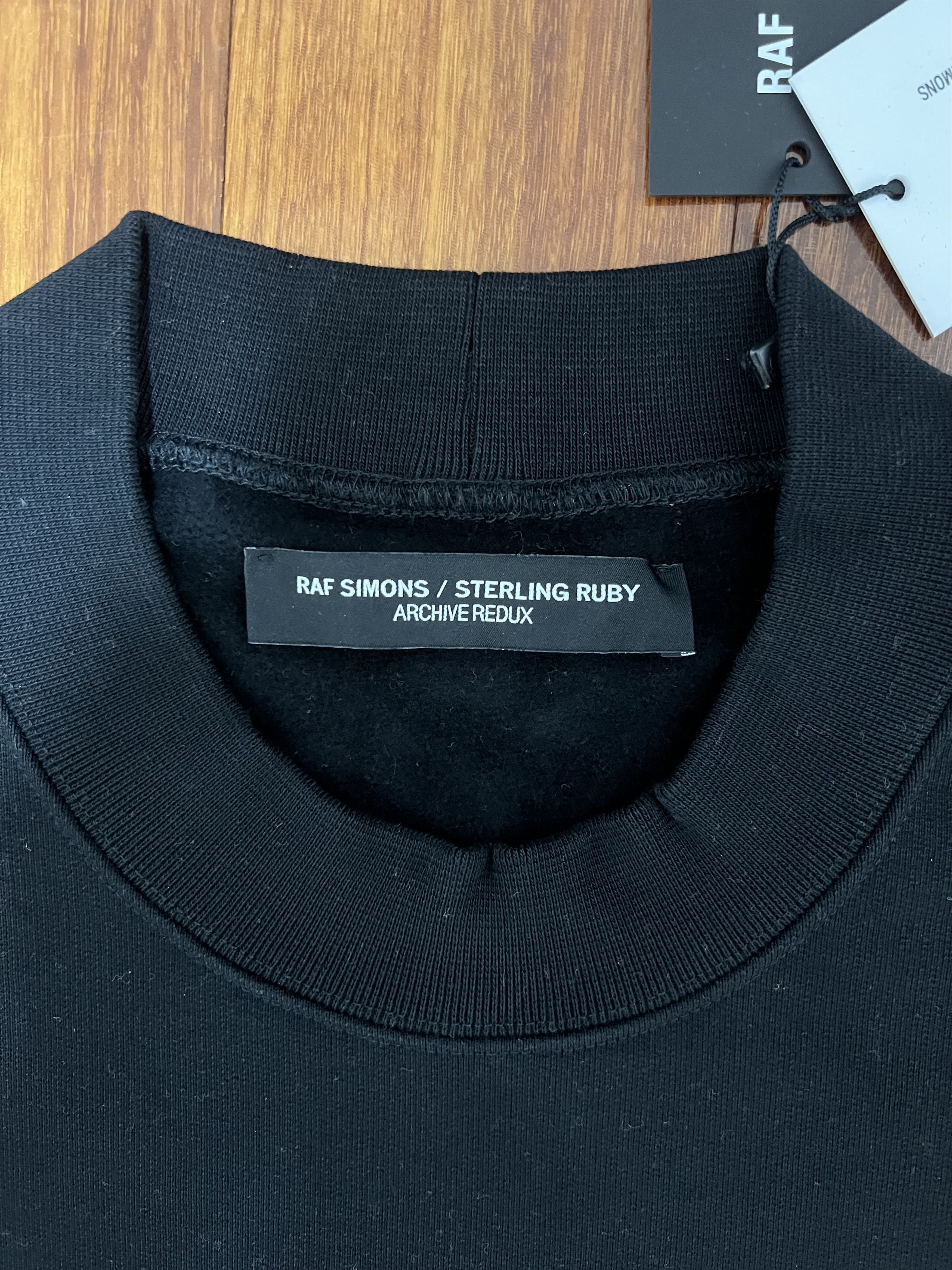 Raf Simons × Sterling Ruby 💚 Raf Simons Redux x Sterling Ruby Sweater With Patches NEW Size US L / EU 52-54 / 3 - 3 Thumbnail