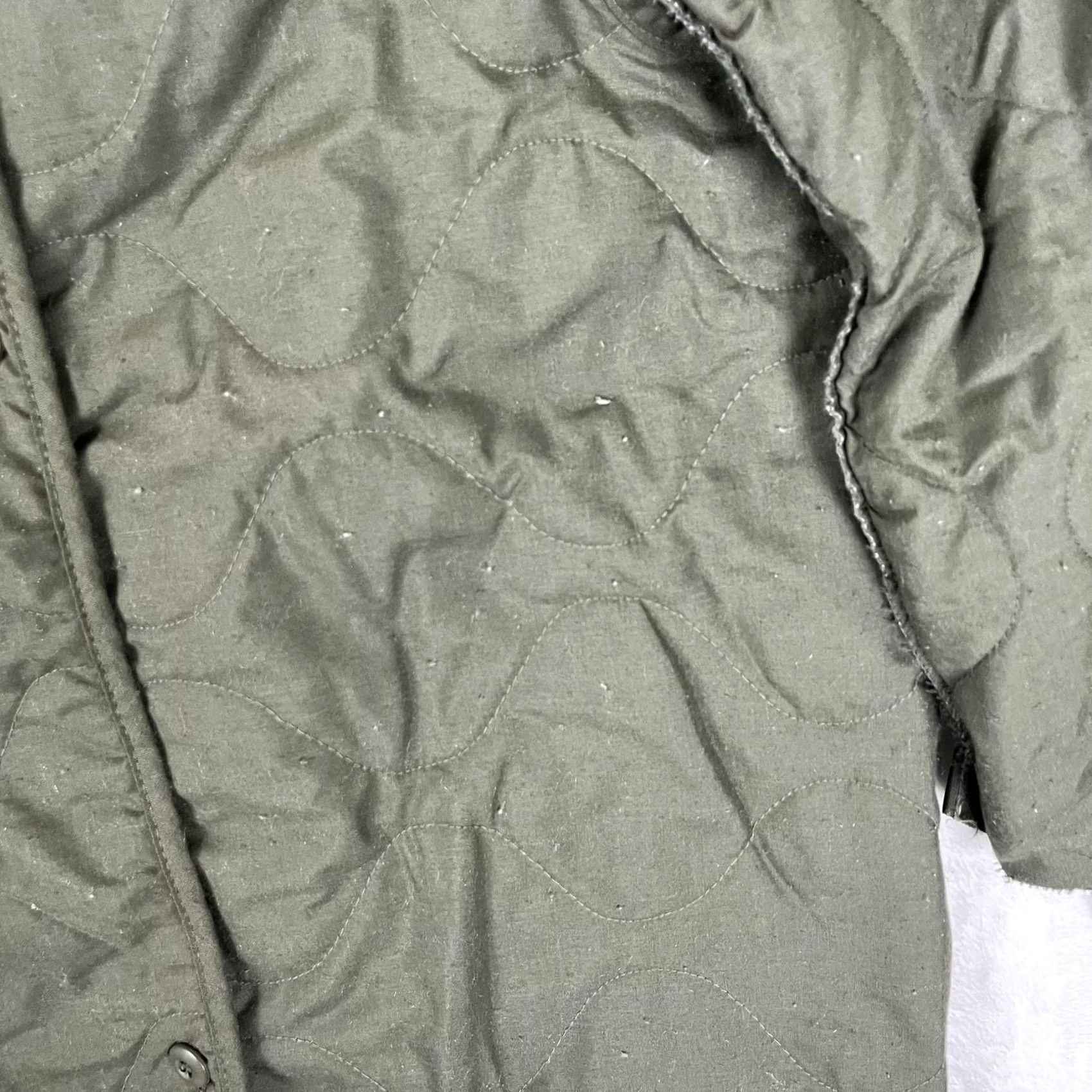Vintage VINTAGE Creative Apparel Jacket Large Quilted Liner Aircrew Cold Weather Mens Size US L / EU 52-54 / 3 - 6 Thumbnail