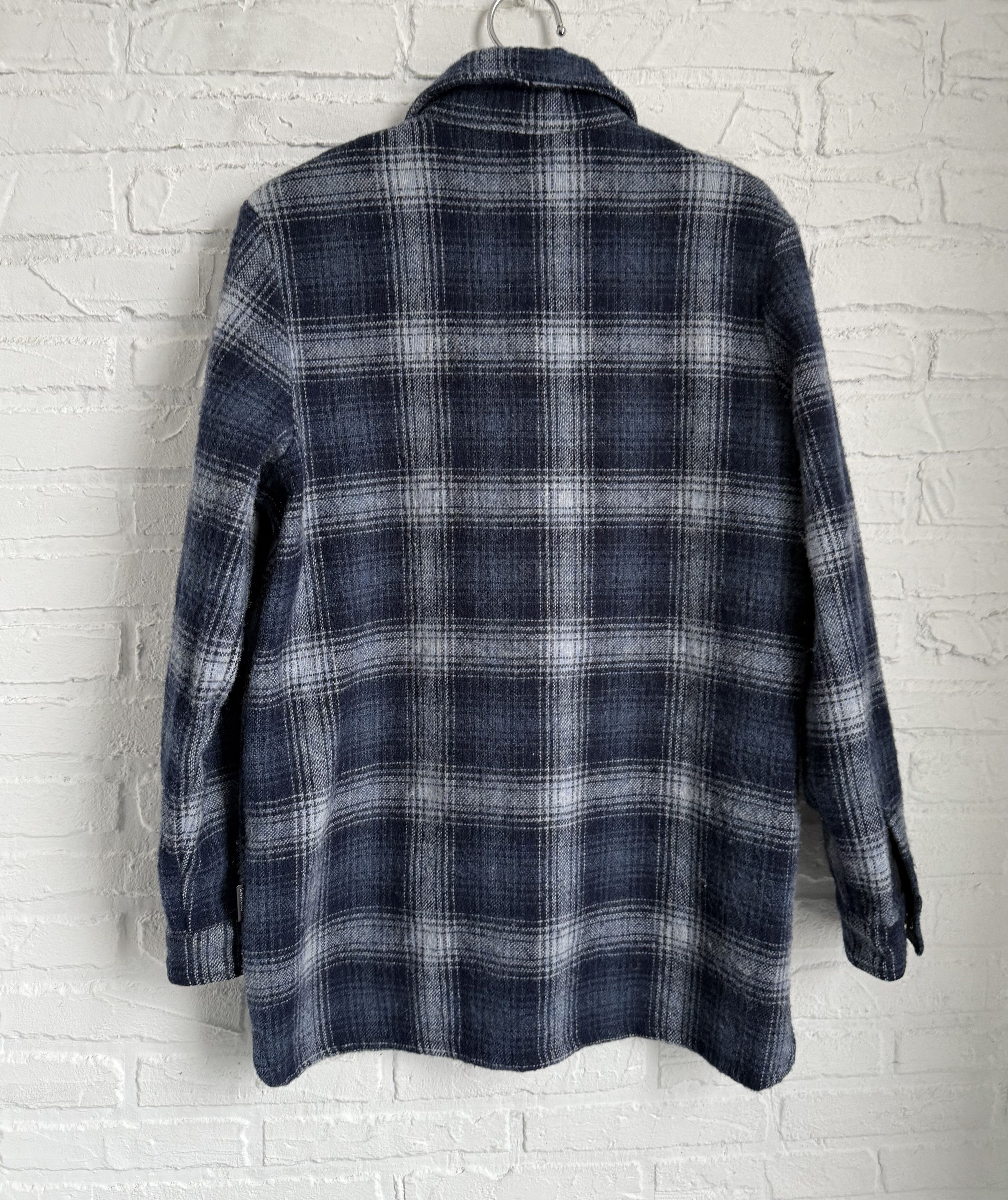 Other Vintage Swanndri Wool Shirt jacket Blue Plaid Overshirt Size US S / EU 44-46 / 1 - 2 Thumbnail