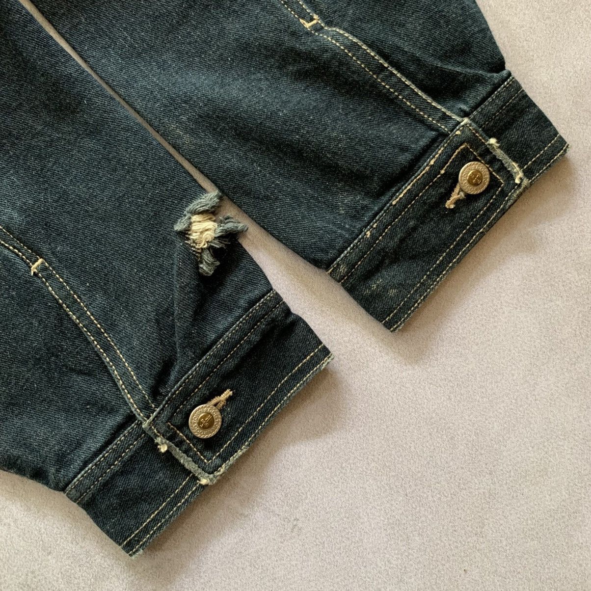 Dogtown Dog Town Black Dragon Denim Jacket Size US XL / EU 56 / 4 - 14 Thumbnail