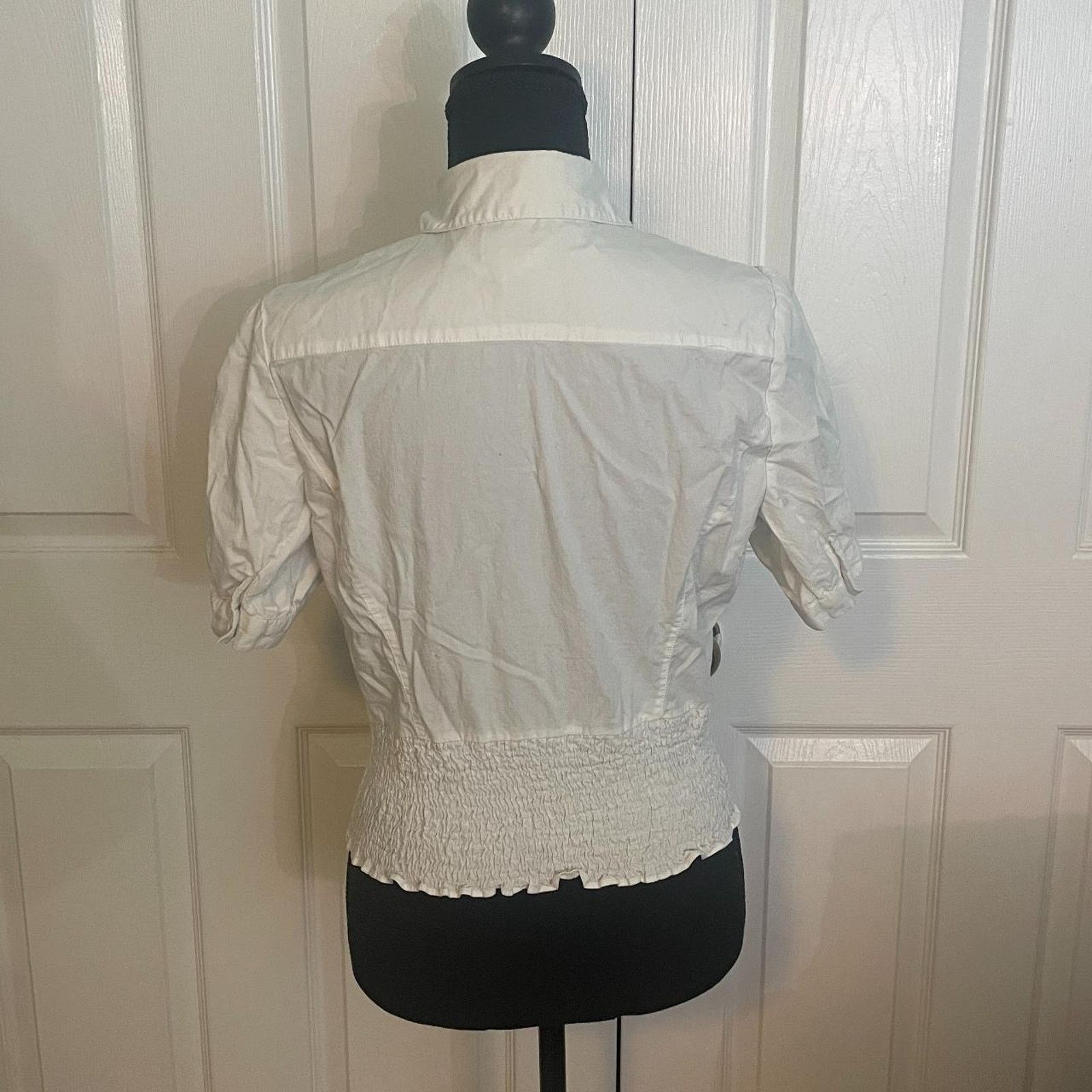 Vintage Y2k fabulosity white button up Size M / US 6-8 / IT 42-44 - 2 Thumbnail