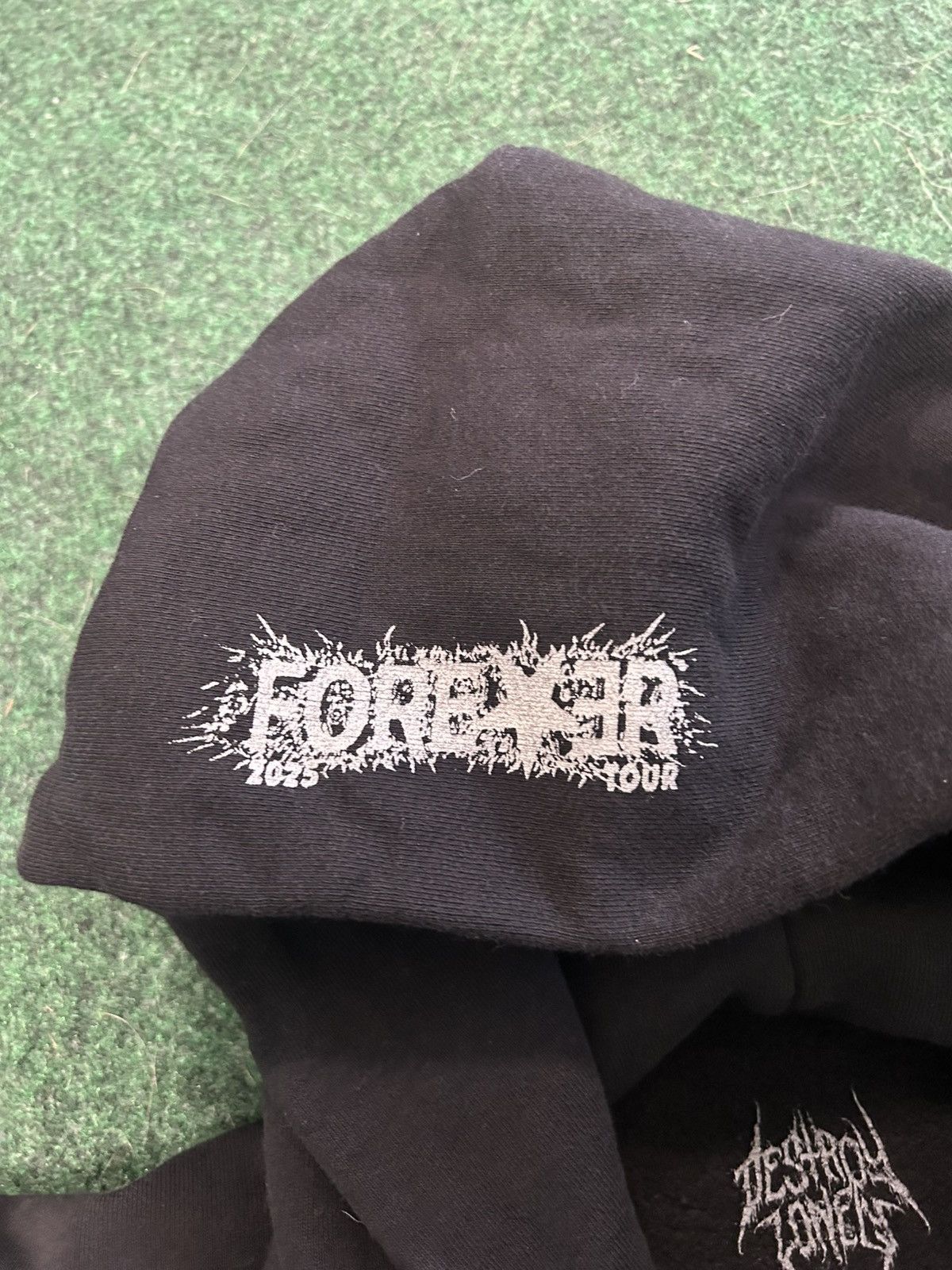 Destroy Lonely Destroy Lonely Forever Tour Rhinestone Hoodie Size US XL / EU 56 / 4 - 4 Thumbnail