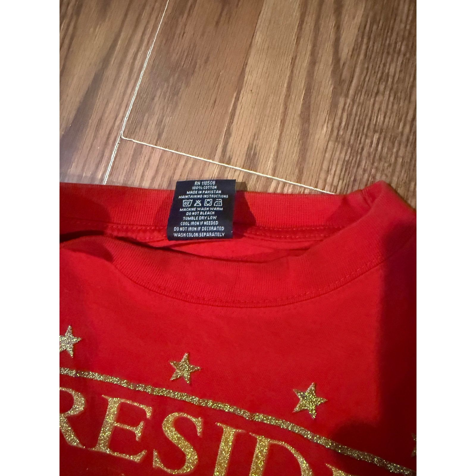 Other 2008 Obama Era Commemorative Graphic Tee – Red – Size L Size US L / EU 52-54 / 3 - 6 Thumbnail