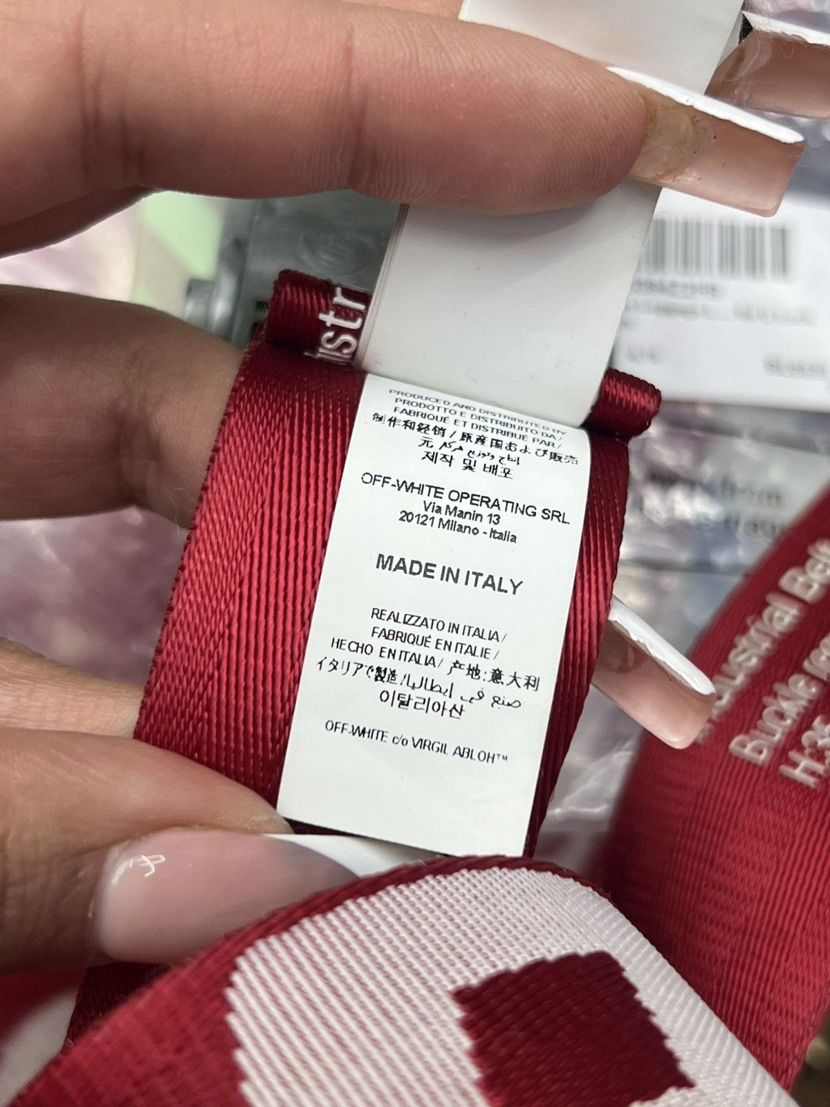 Off-White Off-White Belt Size ONE SIZE - 13 Thumbnail