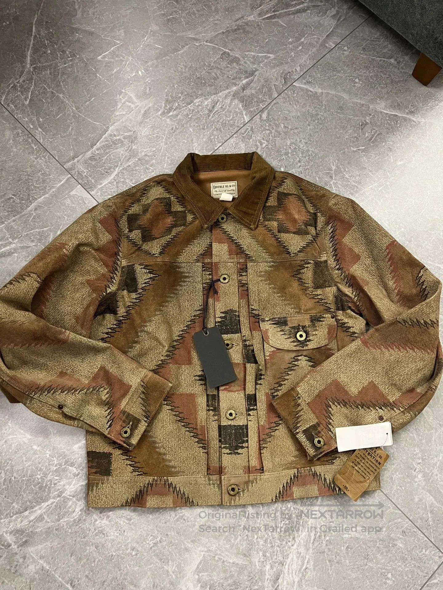 RRL Ralph Lauren limited edition rrl leather jacket. Size US M / EU 48-50 / 2 - 1 Thumbnail