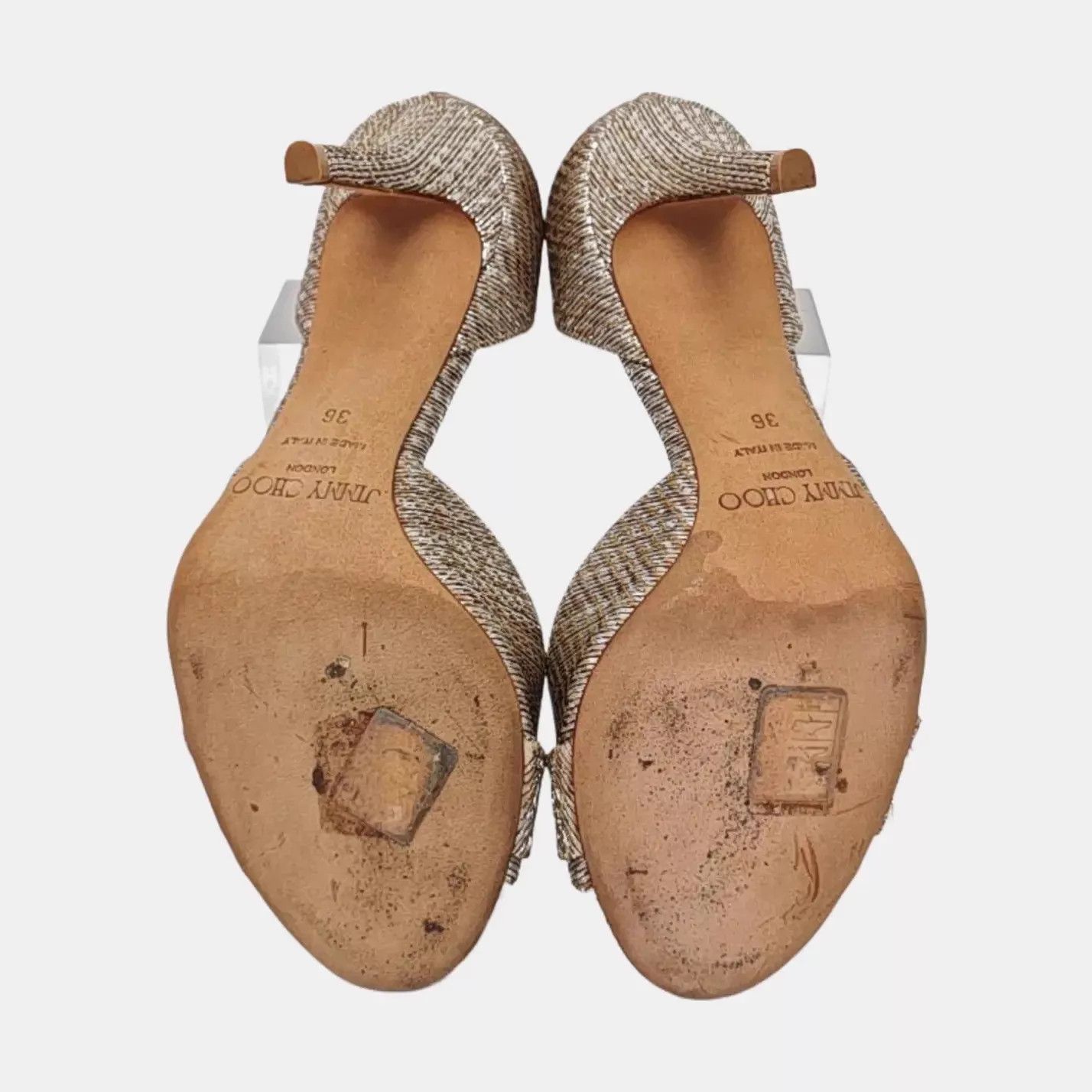 Jimmy Choo Jimmy Choo crystal buckle heels EUR 36 Size US 5.5 / IT 35.5 - 2 Thumbnail