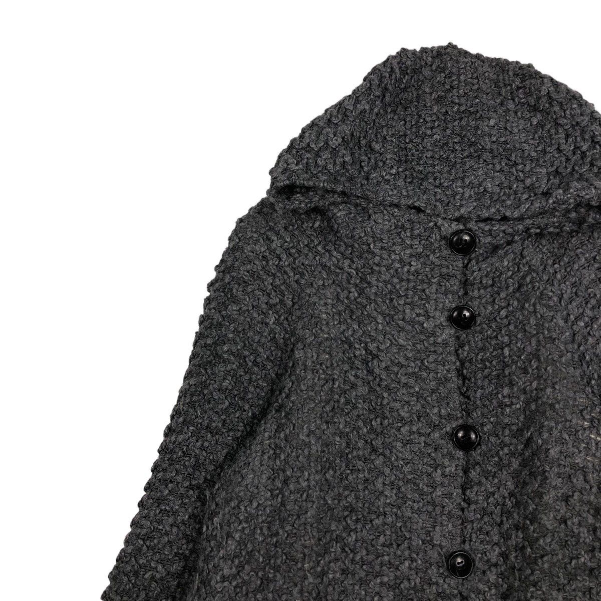 tsumori chisato high neck military jkt