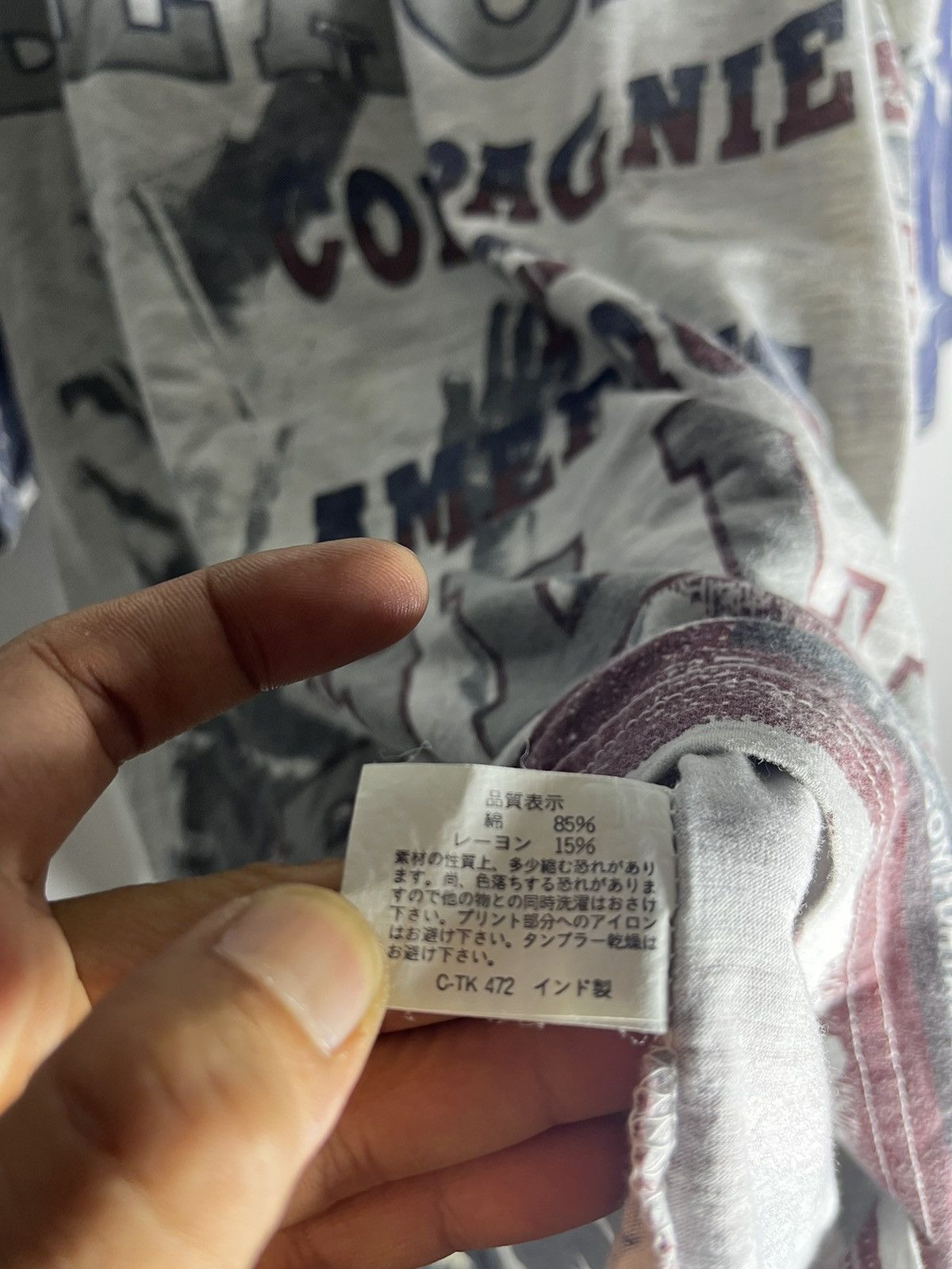 NBA × Vintage Vintage Over Print NBA BLACKER BULLER Size US L / EU 52-54 / 3 - 6 Thumbnail