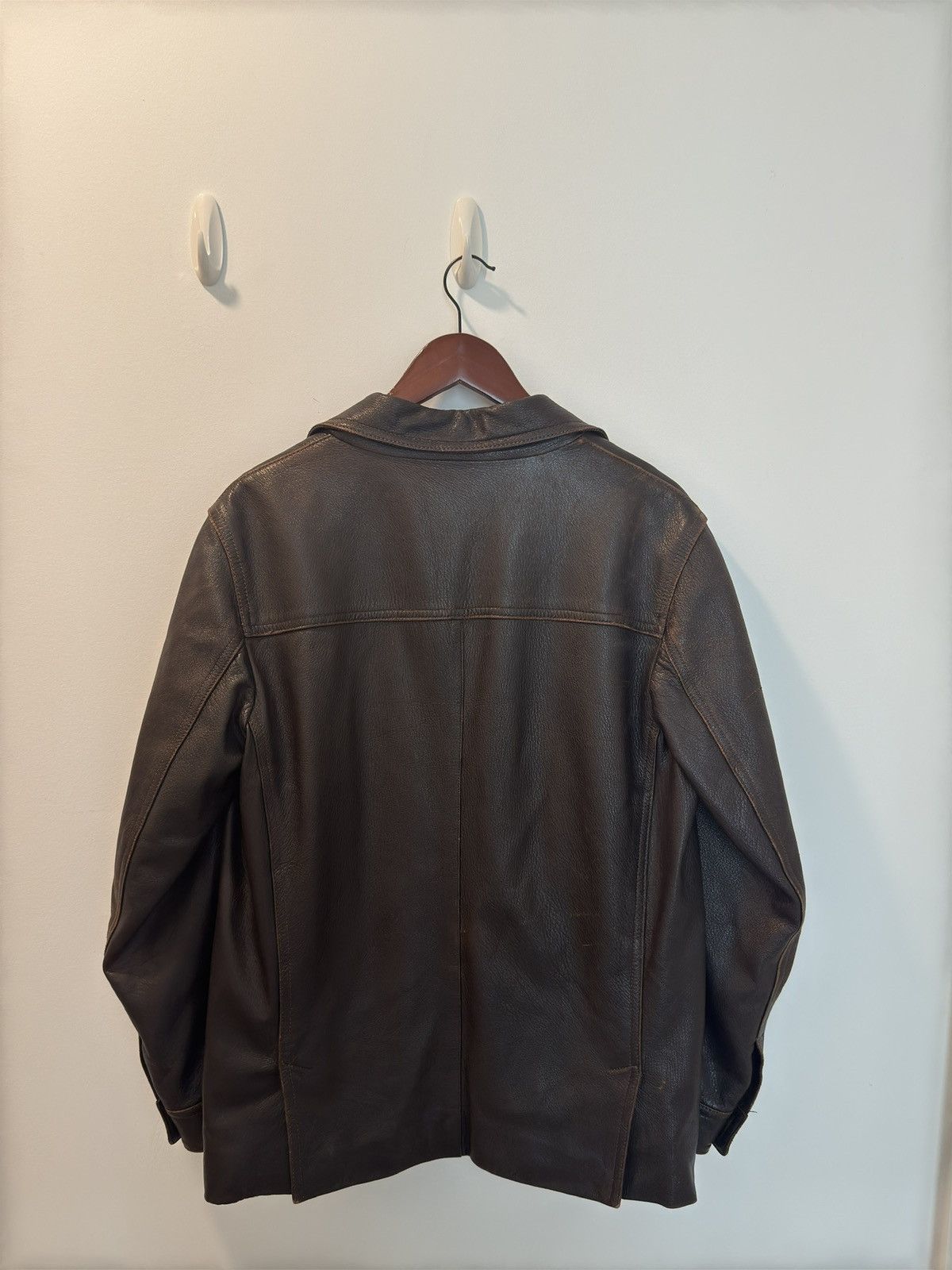 Prada Vintage Prada Leather Jacket Size US M / EU 48-50 / 2 - 6 Thumbnail