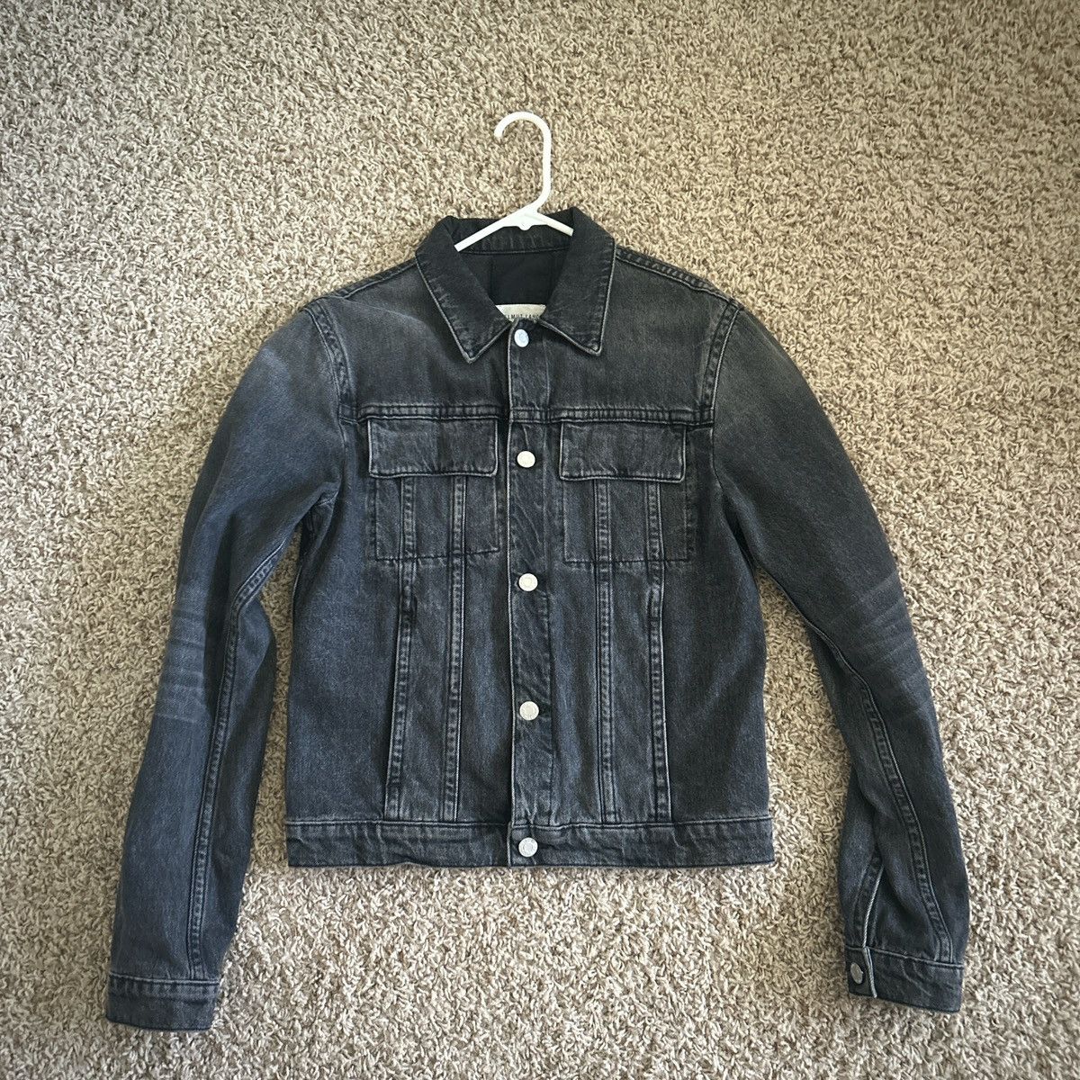 HELMUT LANG 1997 本人期DENIM TRUCKER サイズ50 Helmut Lang 1997 Roll up Sleeve Type 2 Denim Jacket (The