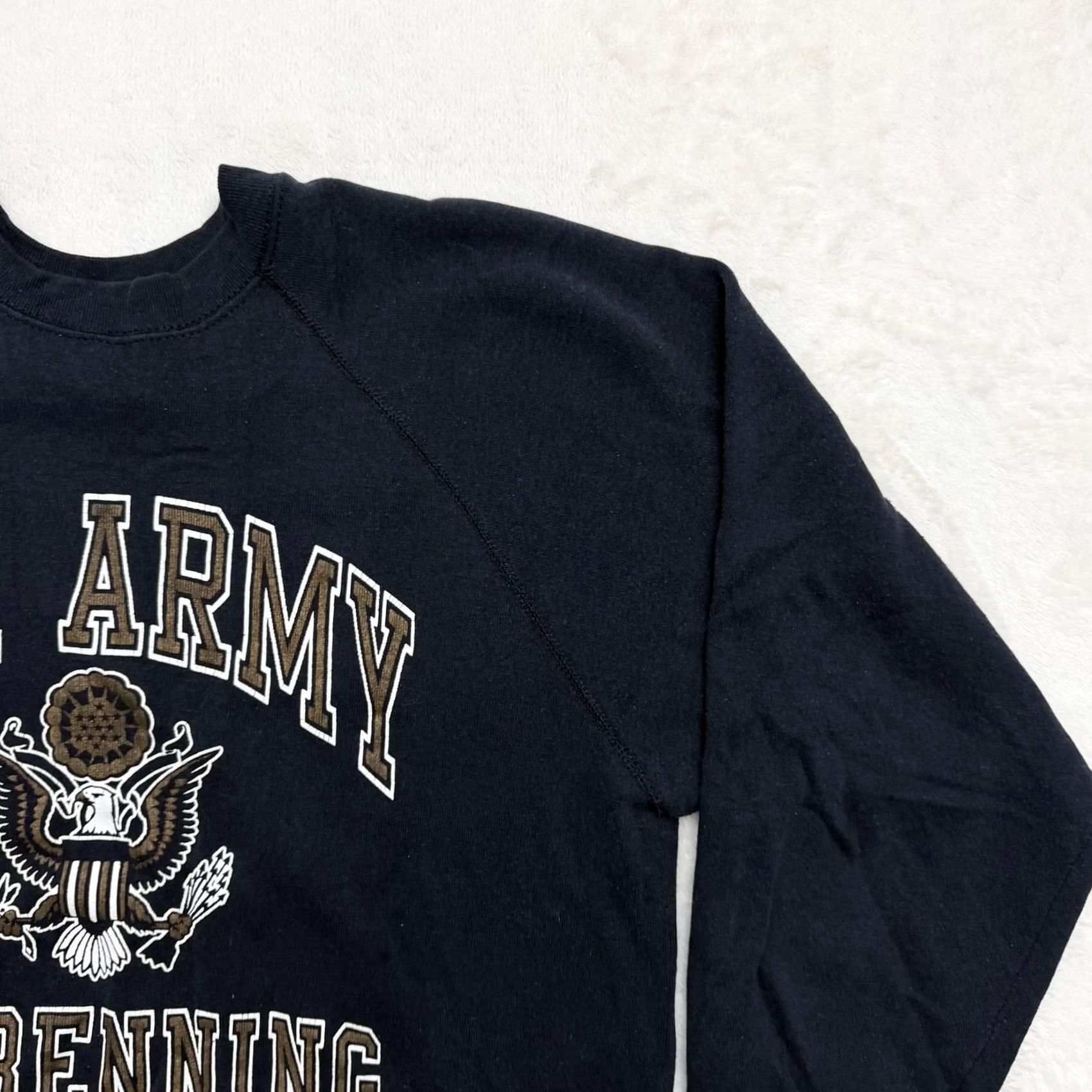 Vintage VINTAGE Artex US Army Ft Benning Sweatshirt Mens Large Blue Crewneck Fleece Size US L / EU 52-54 / 3 - 4 Thumbnail
