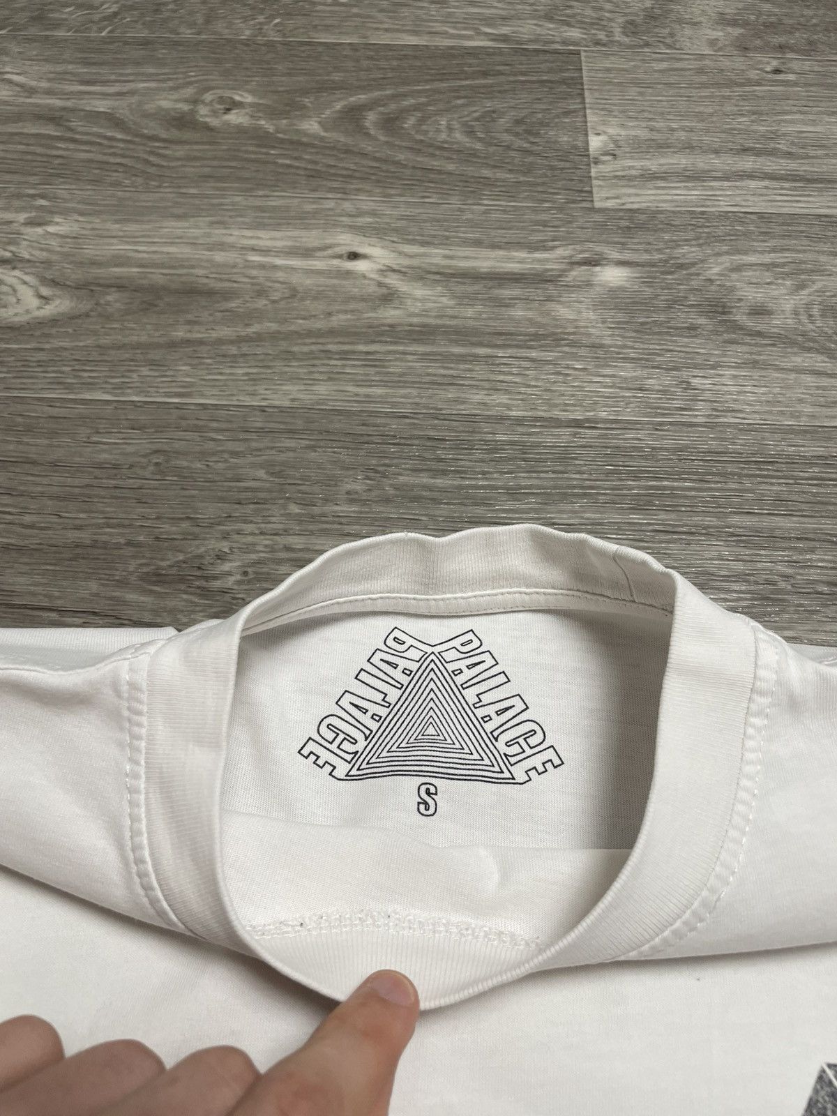 Palace Palace U-Figure Tri-Ferg White T-Shirt Size US S / EU 44-46 / 1 - 12 Thumbnail