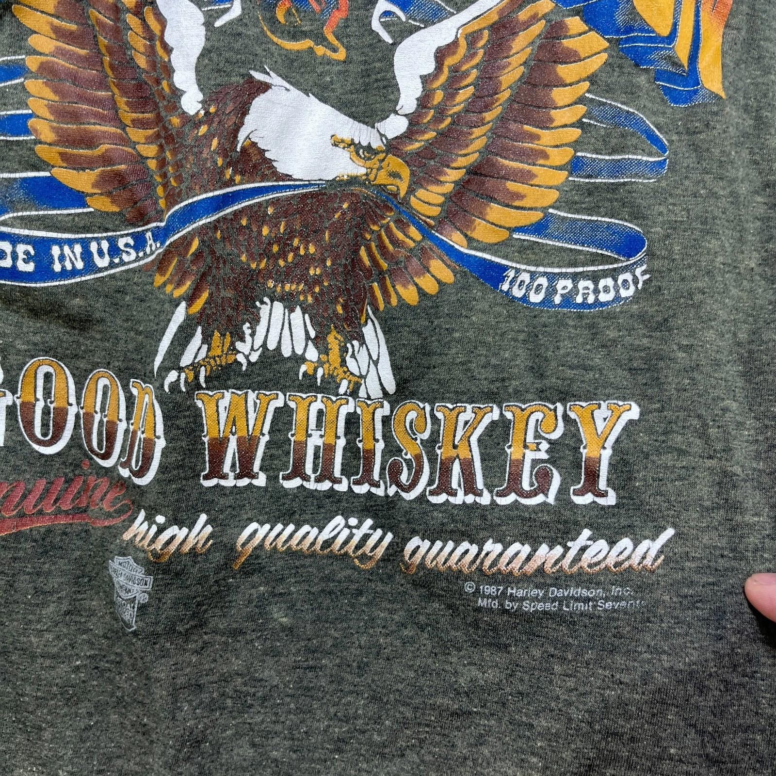 Harley Davidson Vintage 1987 Harley Davidson 3D Emblem Tank Shirt Womens XS Size XS / US 0-2 / IT 36-38 - 3 Thumbnail