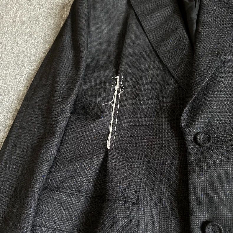 Dior Dior Plaid waist gun lapel suit Size US L / EU 52-54 / 3 - 3 Thumbnail