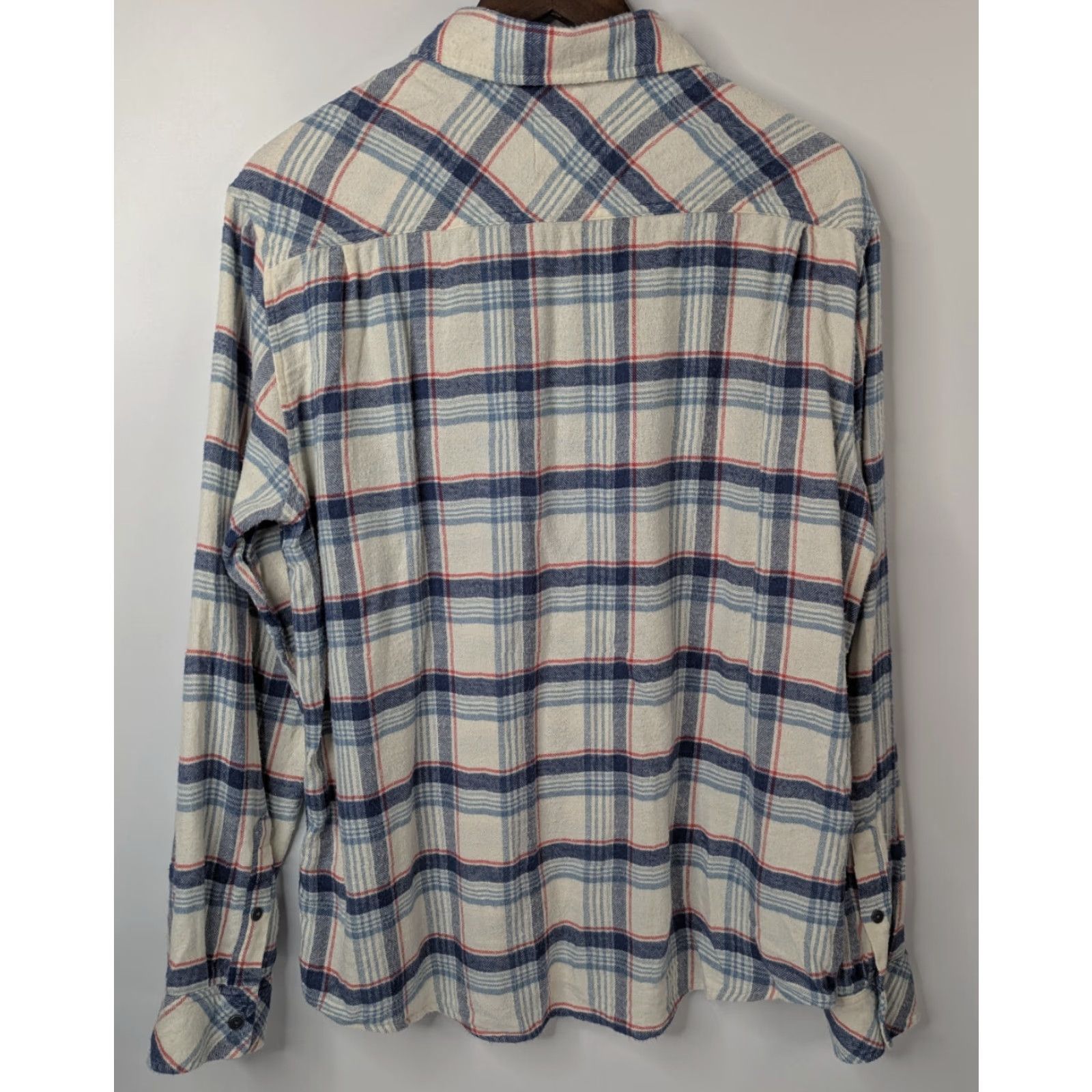 Rails Rails Shirt Button-Up Long Sleeve Plaid Multicolor Cotton Flannel Mens Large Classic Outdoor Casual Size US L / EU 52-54 / 3 - 4 Thumbnail