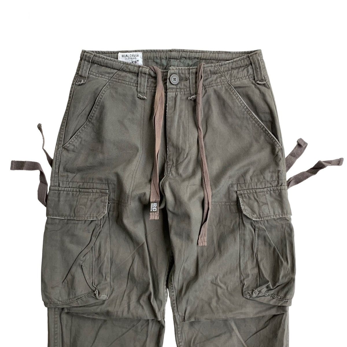 Japanese Brand Rare Japanese Brand RCC Bondage Cargo Multi Zipper Pants Size US 30 / EU 46 - 2 Thumbnail