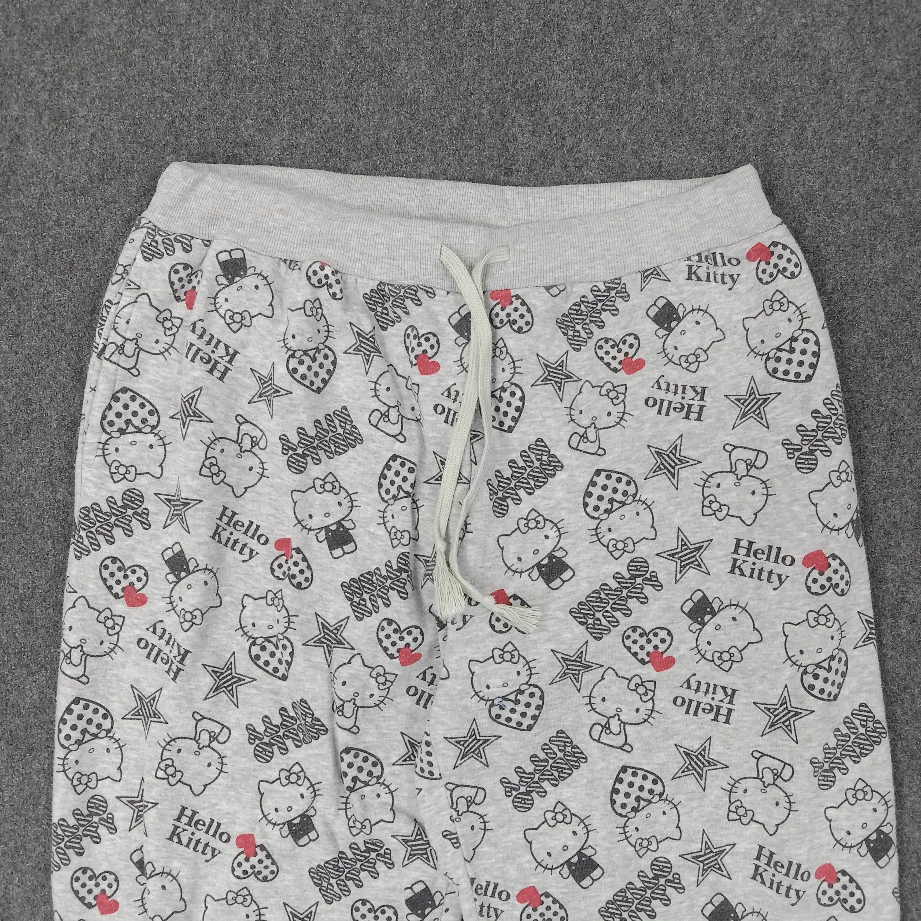 Cartoon Network Hello Kitty American Cartoon Full Print Pants C244N2 Size US 30 / EU 46 - 2 Thumbnail