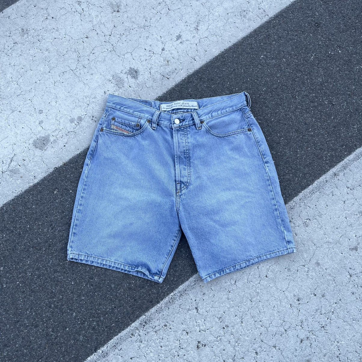 Diesel VINTAGE 90s DIESEL JORTS DENIM SHORTS JEANS HIGH QUALITY Size US 34 / EU 50 - 1 Thumbnail
