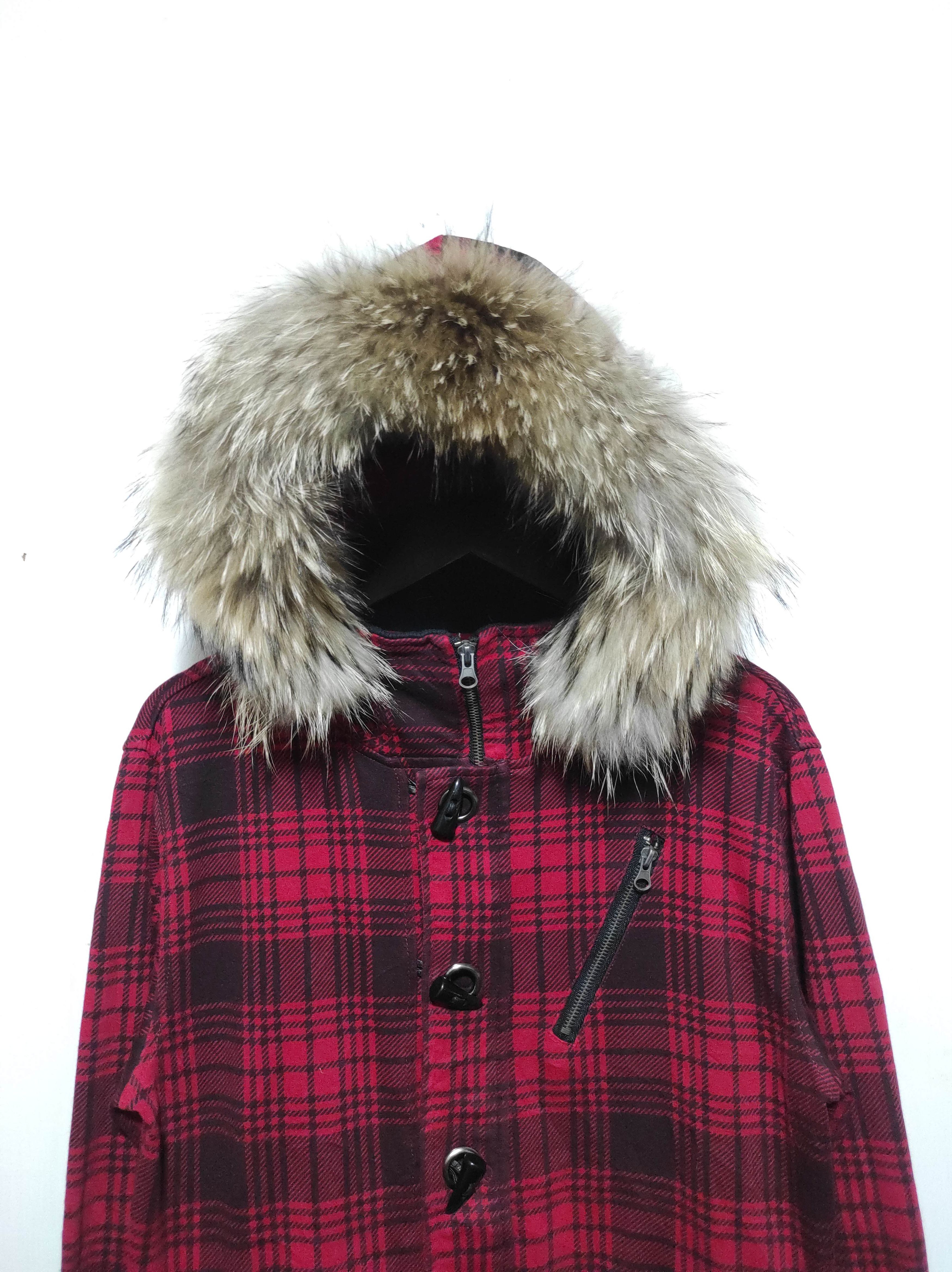 Hysteric Glamour Pract Plaid Zipper Fur Hoodie Bono LGB i6w9 style Size US M / EU 48-50 / 2 - 3 Thumbnail