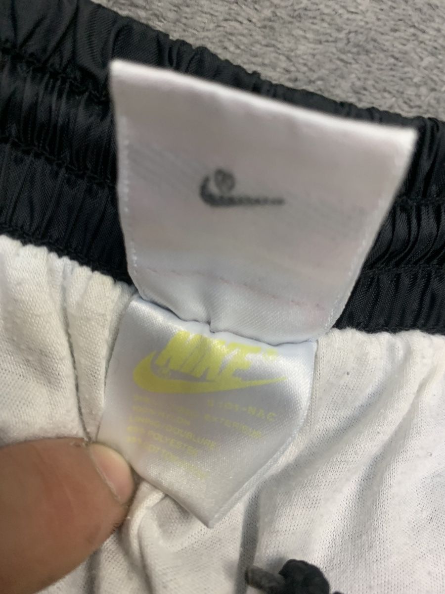 Nike × Vintage Vintage 90s Nike Swoosh Nylon Track Pants Size US 34 / EU 50 - 6 Thumbnail