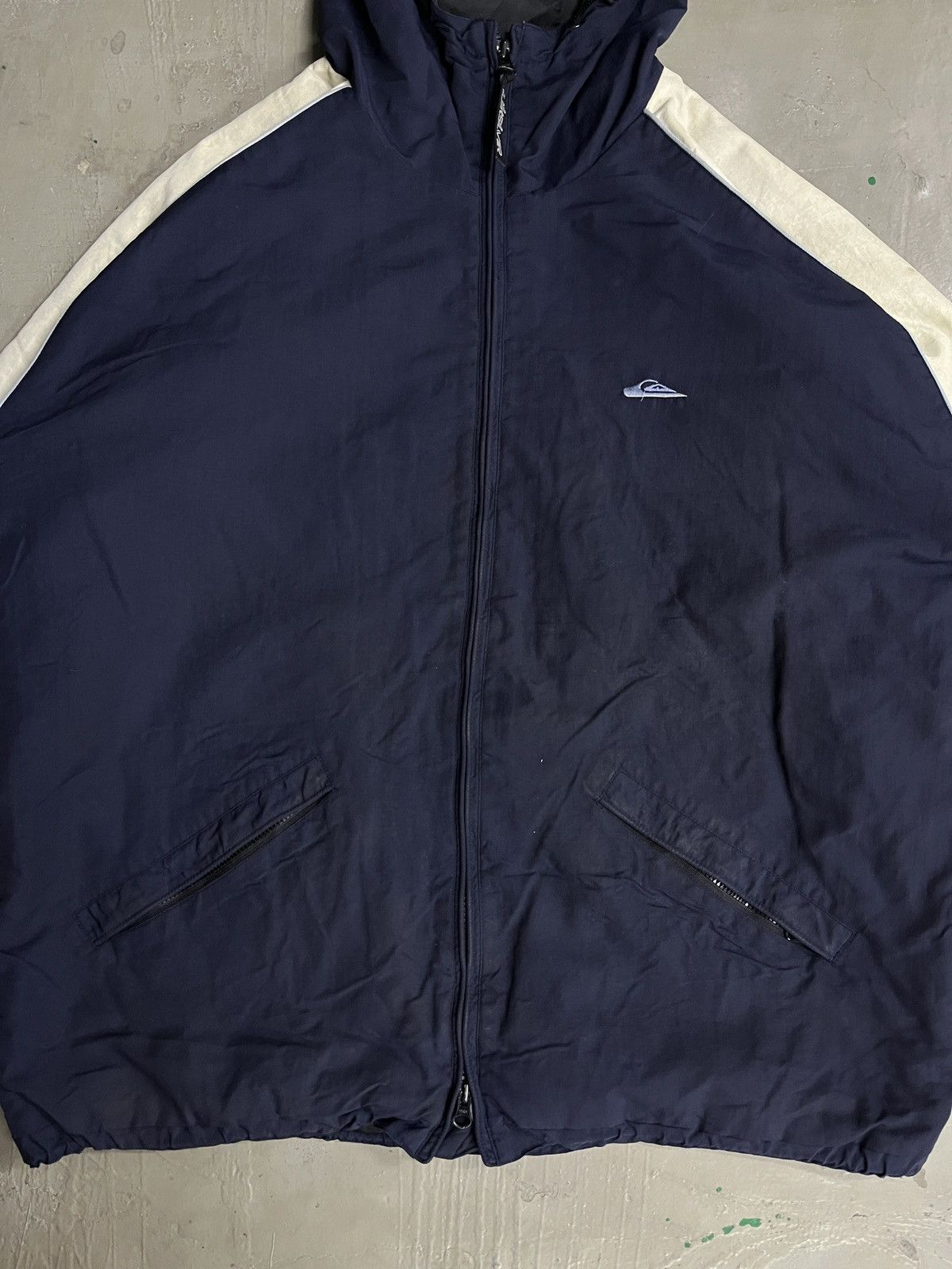 Quiksilver VTG QUICKSILVER ZIPPER OUTDOOR JACKETS Size US XL / EU 56 / 4 - 2 Thumbnail