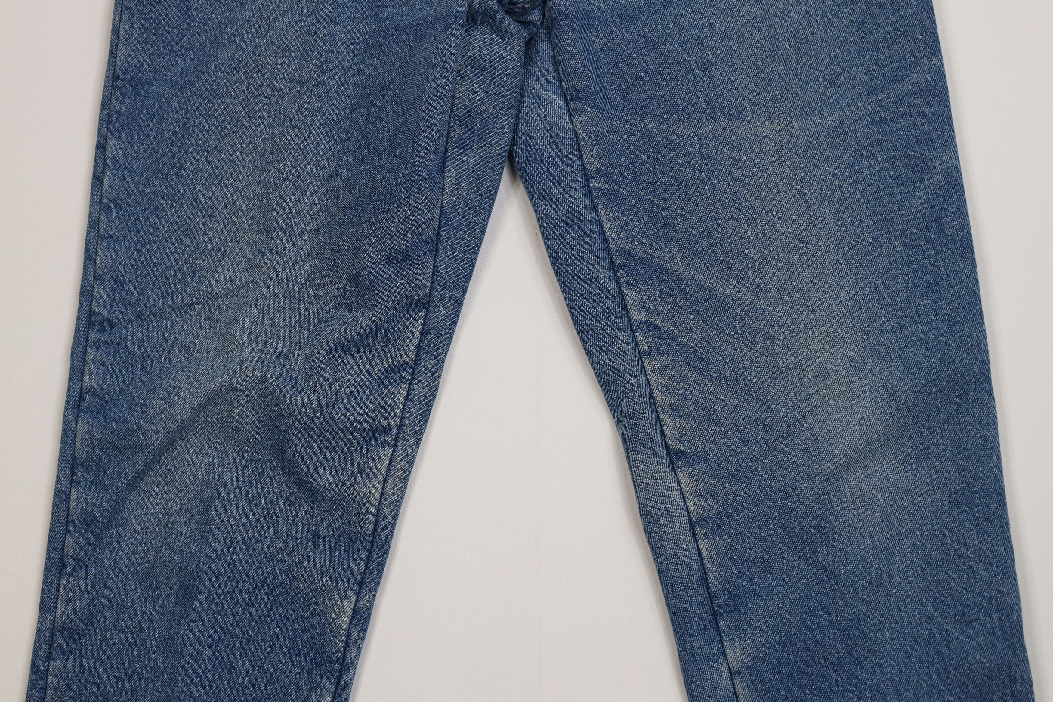 L.L. Bean Vintage 90s LL Bean Fleece Lined Tapered Leg Denim Jeans USA Size US 30 / EU 46 - 4 Thumbnail