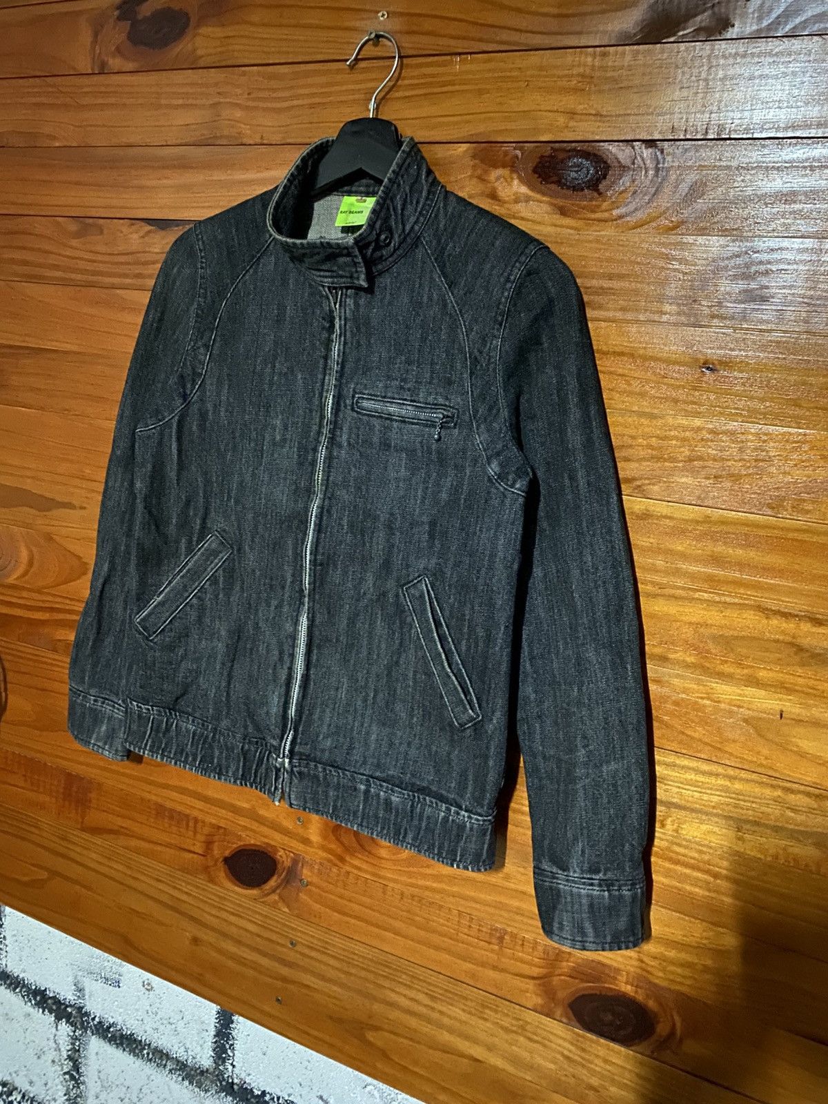 Japanese Brand Ray Beams Activity Denim Jacket – Japanese Casual Zip-Up Size US XS / EU 42 / 0 - 4 Thumbnail