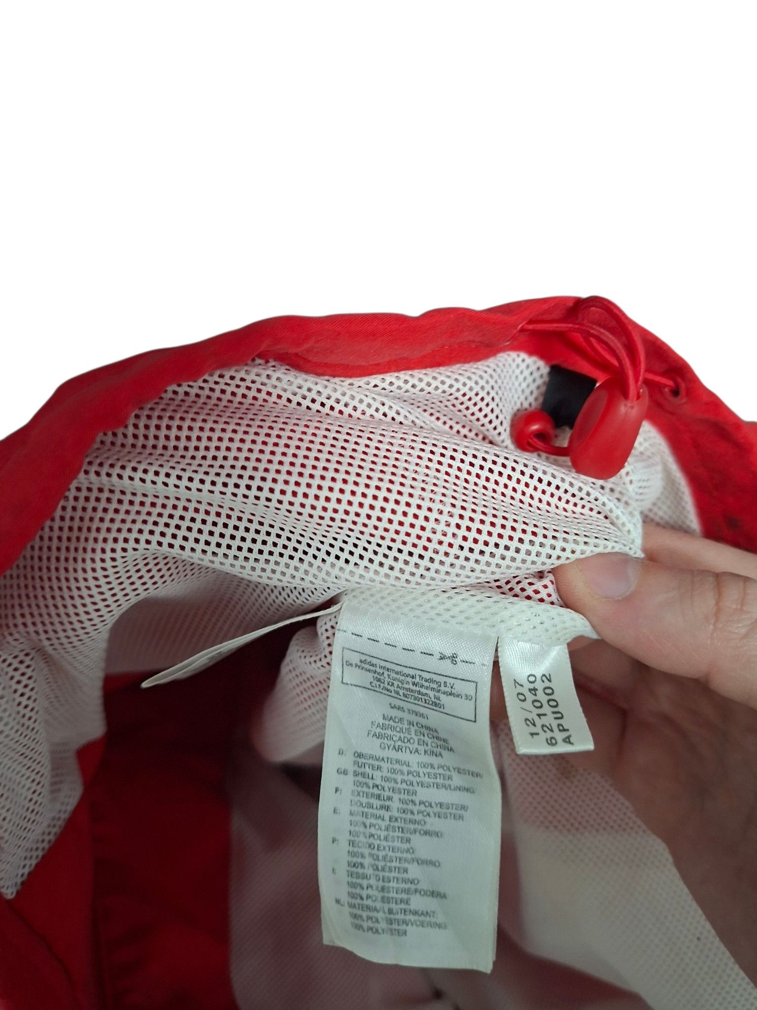 Adidas FRANCE ADIDAS VINTAGE 2007 SOCCER NYLON TRACK JACKET Size US XL / EU 56 / 4 - 5 Thumbnail