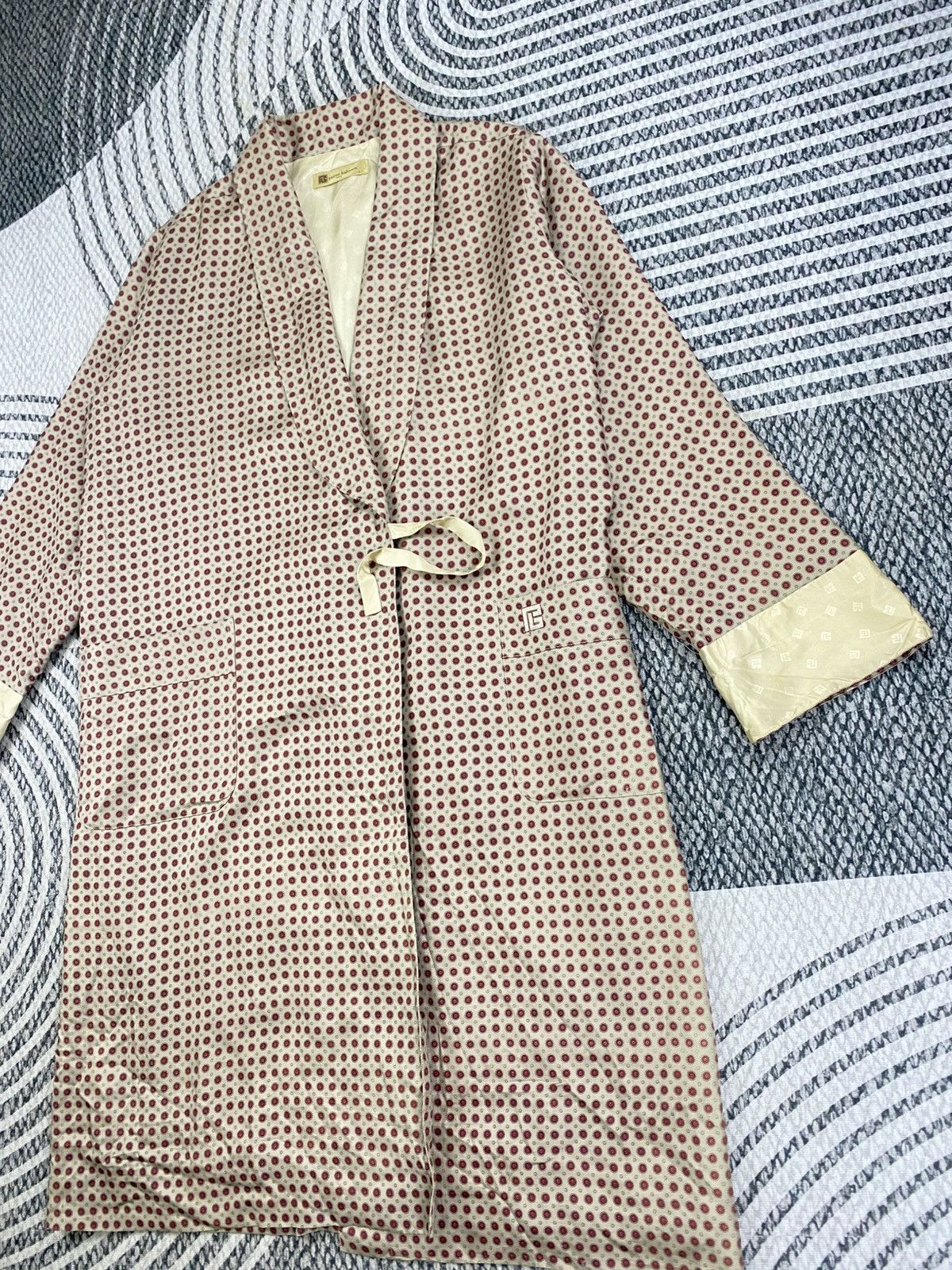 Pierre Balmain Vintage Pierre Balmain Bath Robe Jacket Size US XL / EU 56 / 4 - 4 Thumbnail