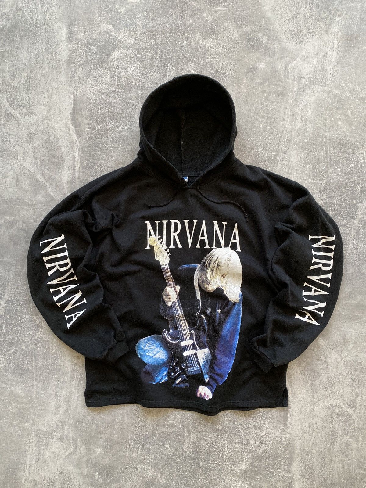 Vintage Rare Vintage Kurt Cobain Nirvana Hoodie | Grailed