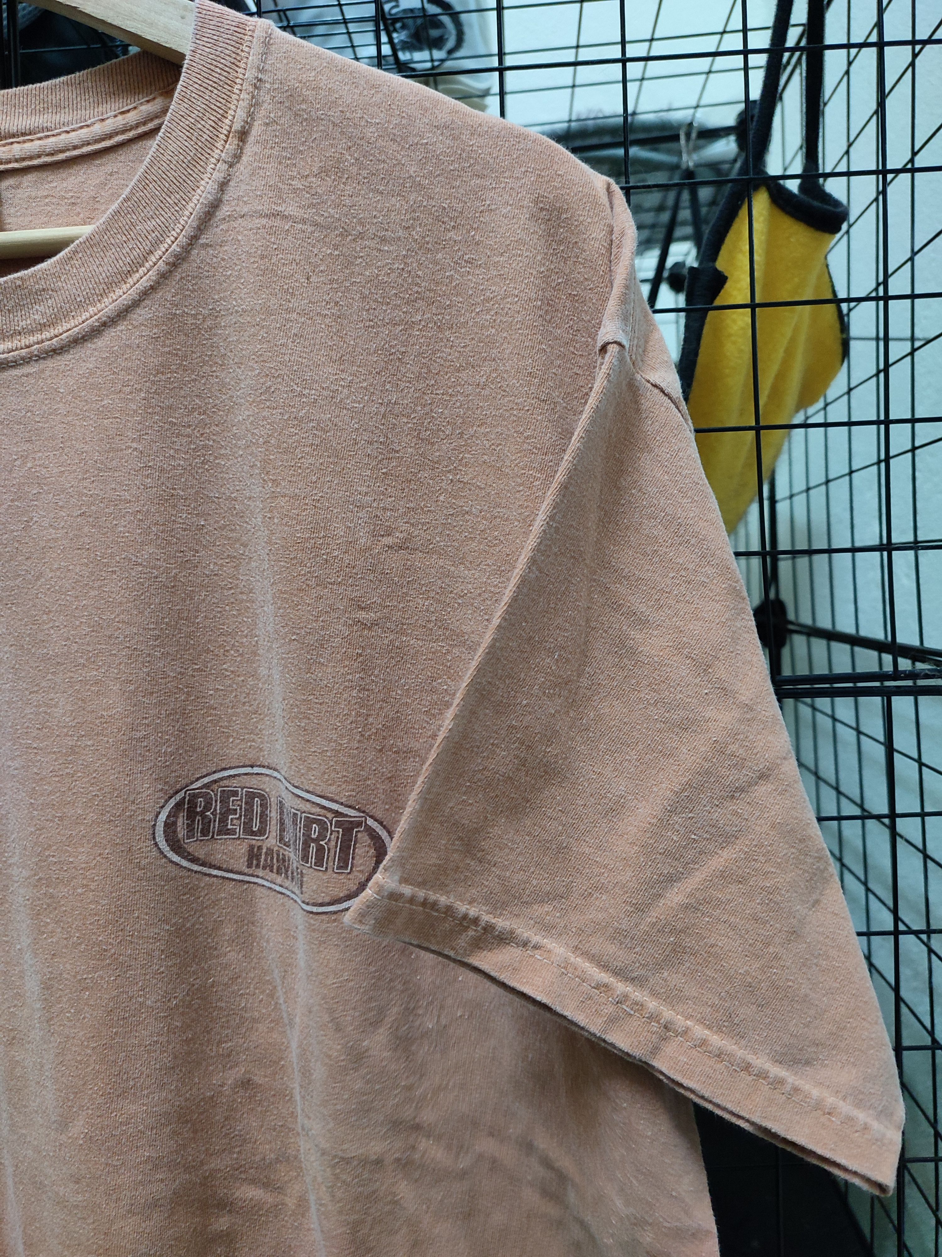 Hanes 🔥Crazy Vintage Red Dirt Hawaii Tee Size US XL / EU 56 / 4 - 7 Thumbnail