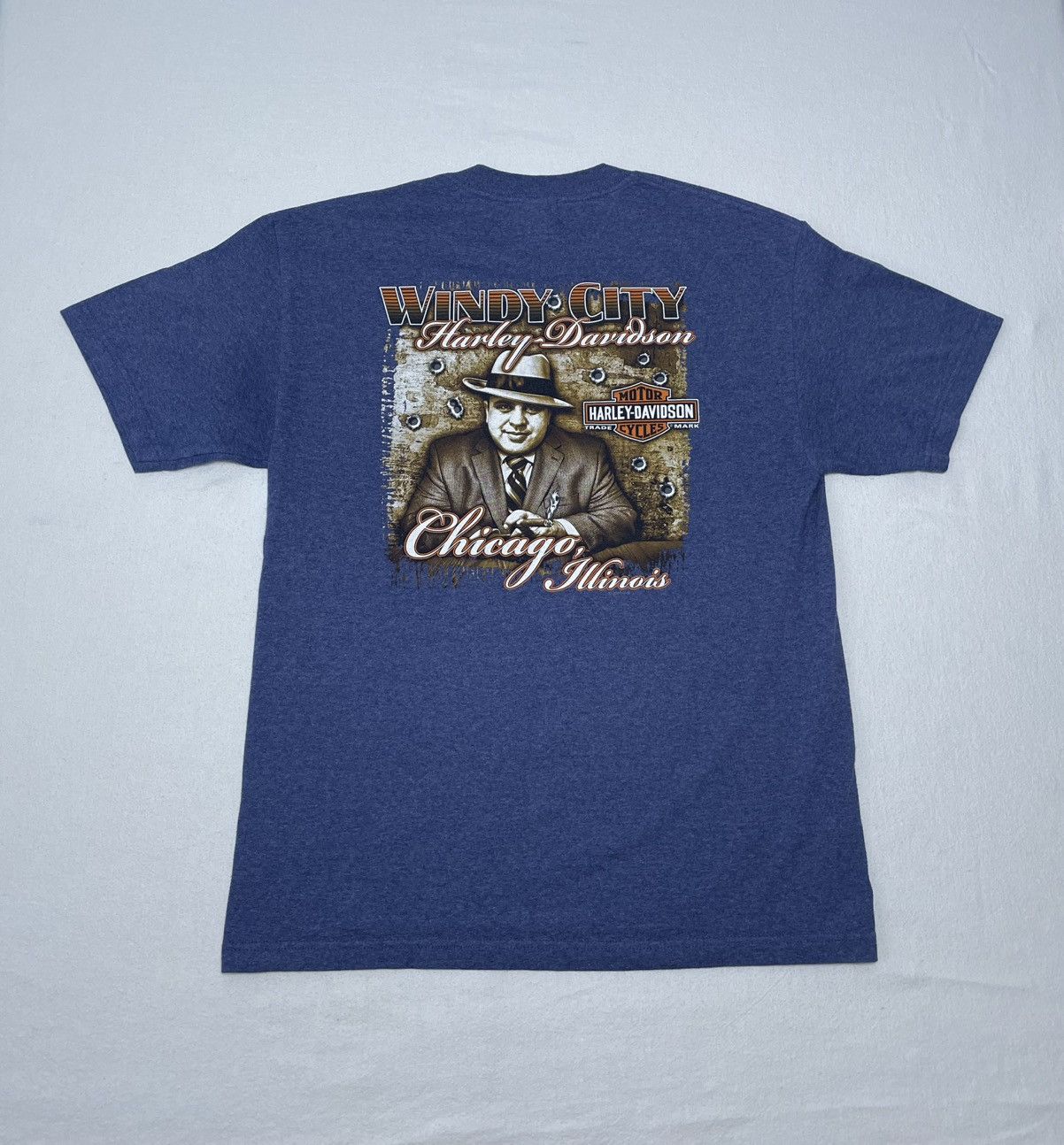 Harley Davidson Harley Davidson Al Capone Shirt Windy City Gangster Chicago Size US L / EU 52-54 / 3 - 1 Thumbnail
