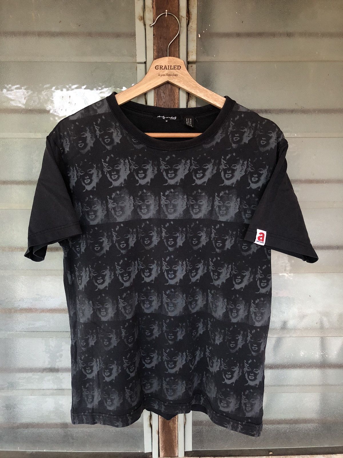 Andy Warhol Vintage Marilyn Monroe Overprint Andy Warhol Shirt Tee Size US M / EU 48-50 / 2 - 1 Thumbnail