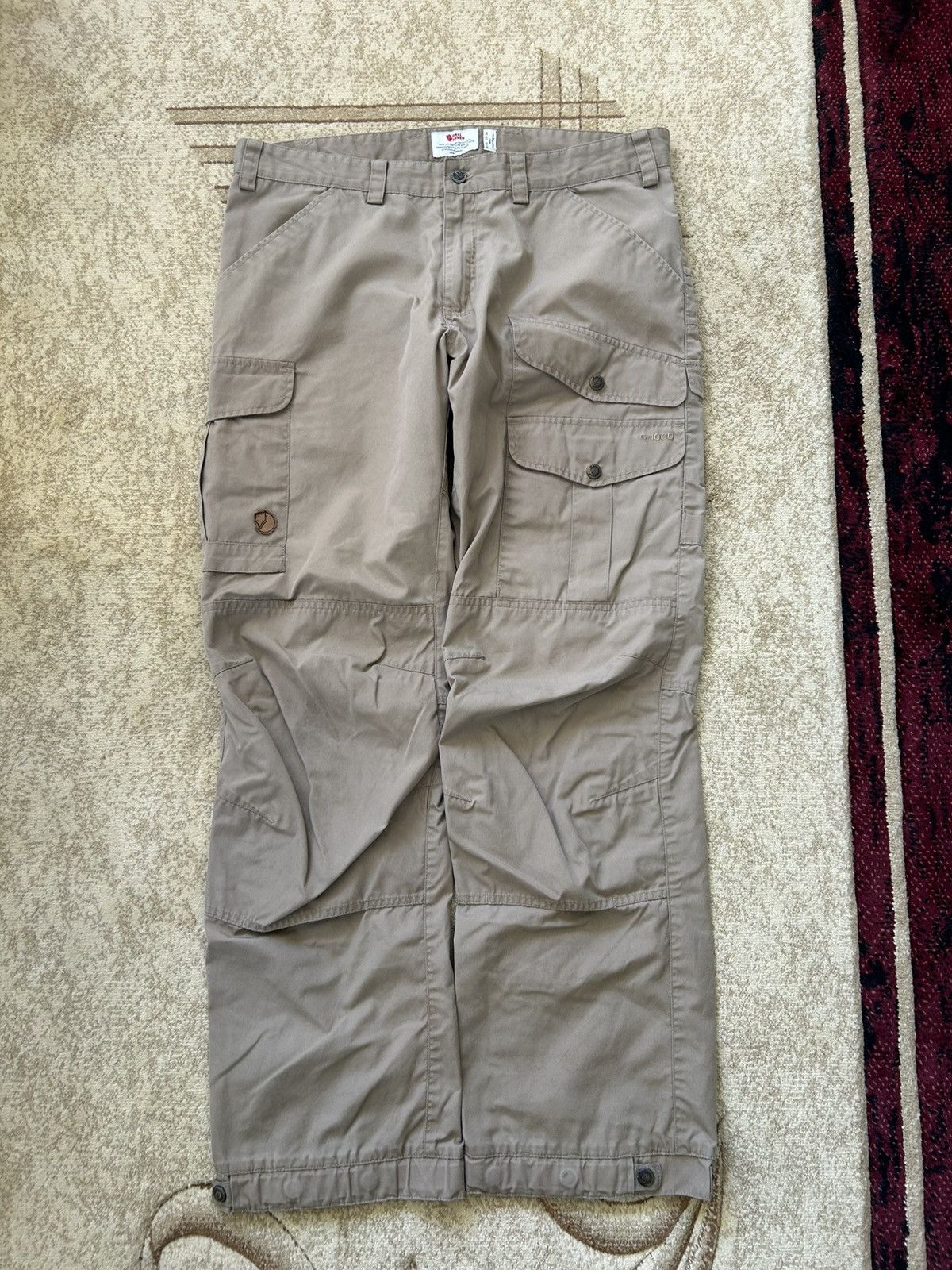 Fjallraven Fjallraven Tan Vidda Pro Trousers Size US 36 / EU 52 - 2 Thumbnail