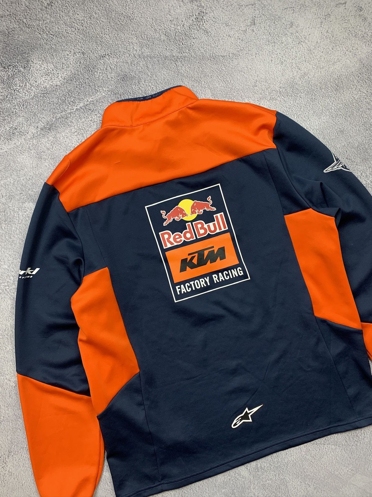 Red Bull Red Bull KTM Racing Pullover Mens L Blue Orange 1/4 Zip Size US L / EU 52-54 / 3 - 11 Thumbnail